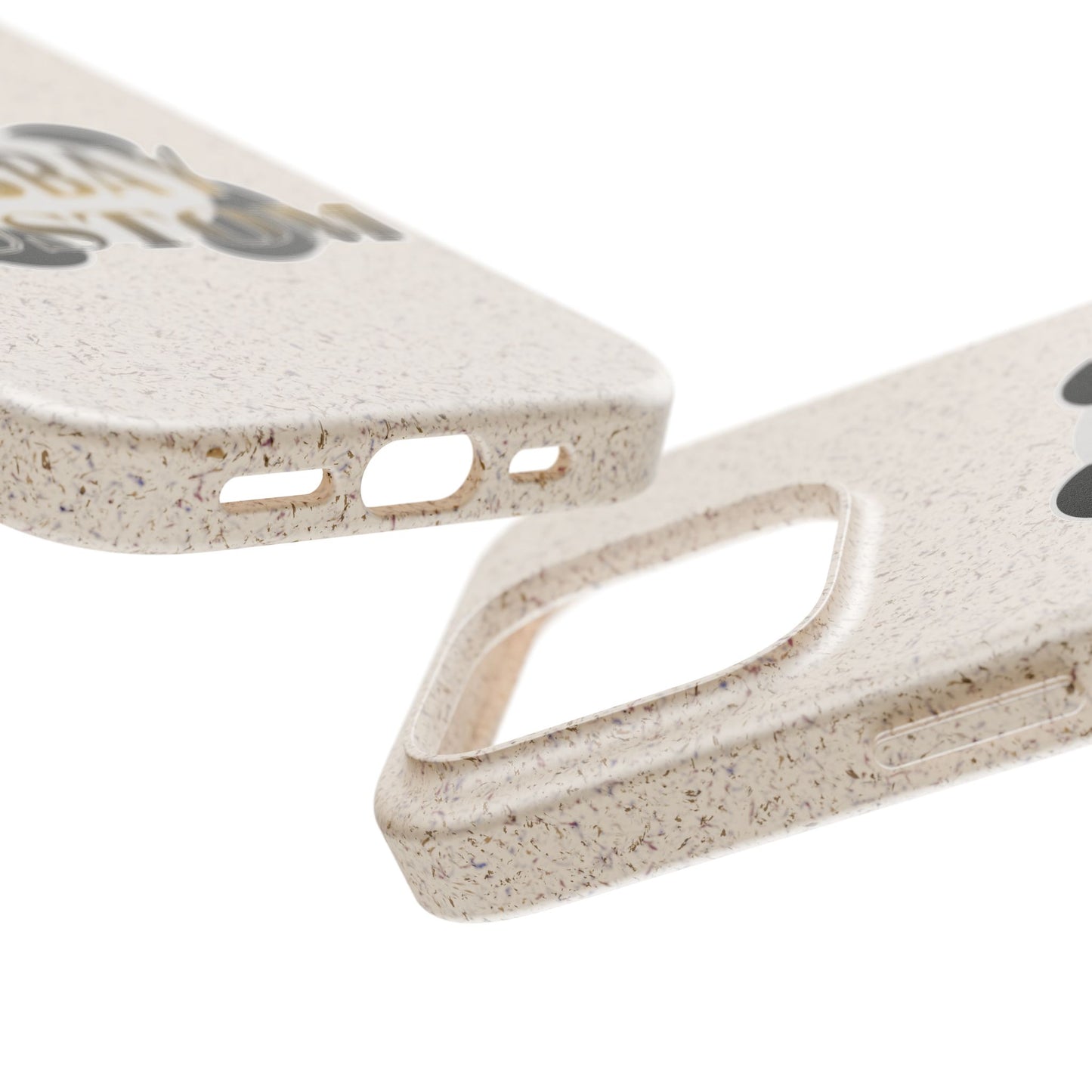 Biodegradable Panda Phone Case — Eco-Friendly Customizable iPhone Cover