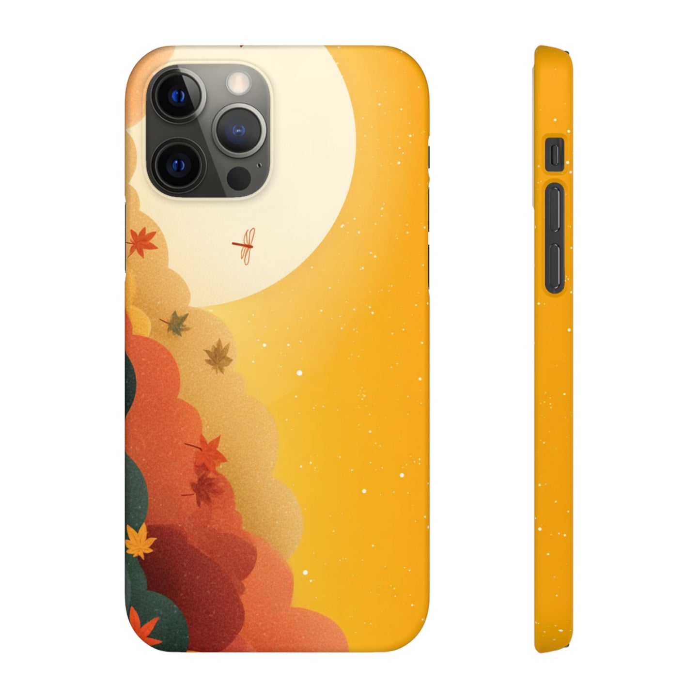 Autumn Sunset Snap Case, Fall Phone Cover, Nature-Themed Accessory, Gift for Her, Seasonal Aesthetic