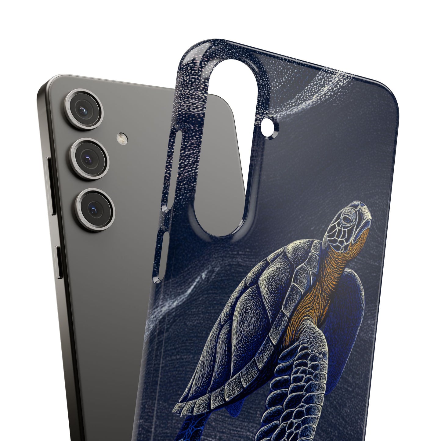 Marine Turtle Snap Case for Nature Lovers Phone Covers For Iphones and Samsungs Customization