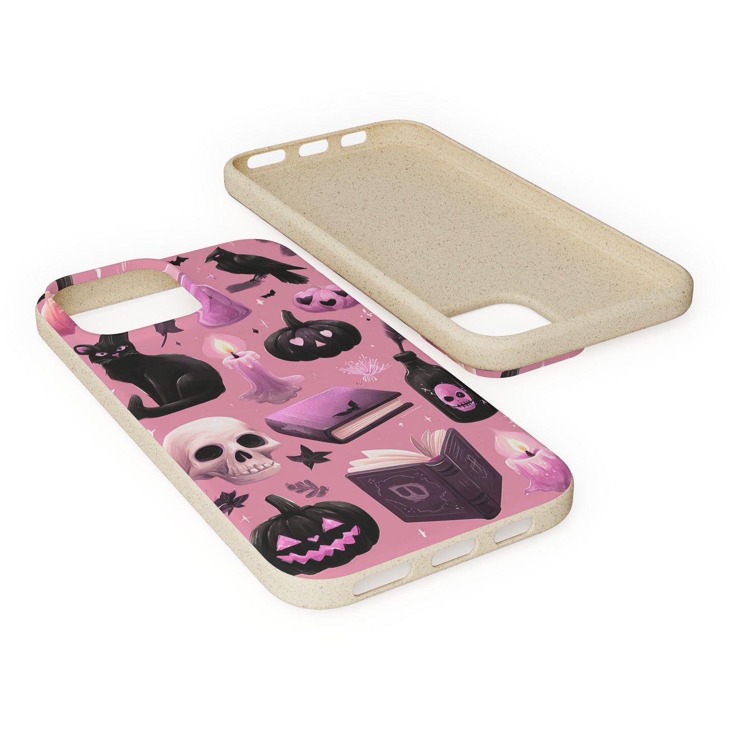 Halloween-Inspired Biodegradable Phone Case, Eco-Friendly Cell Phone Cover, Cute Goth Aesthetic Gift, Sustainable Halloween Decor, [...]