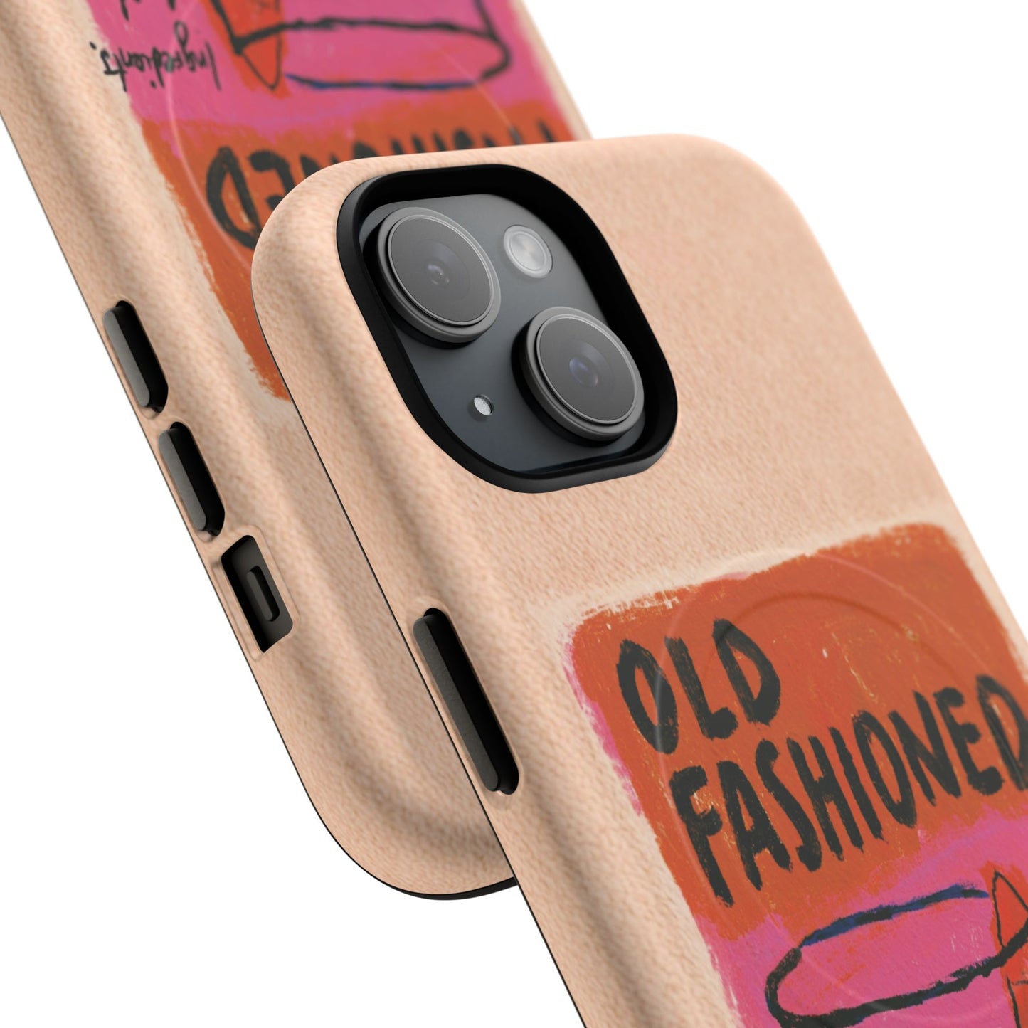 Old Fashioned Phone Case — Retro Cocktail iPhone Magnetic Case