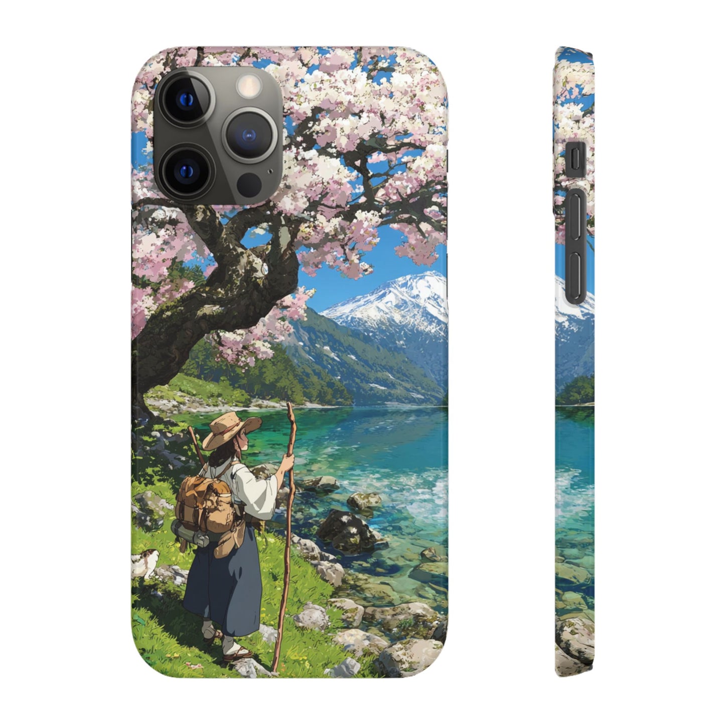 Nature-Inspired Snap Cases for Phone Protection, Floral Phone Covers, Cherry Blossom Aesthetic, Gifts for Nature Lovers, Spring Accessories