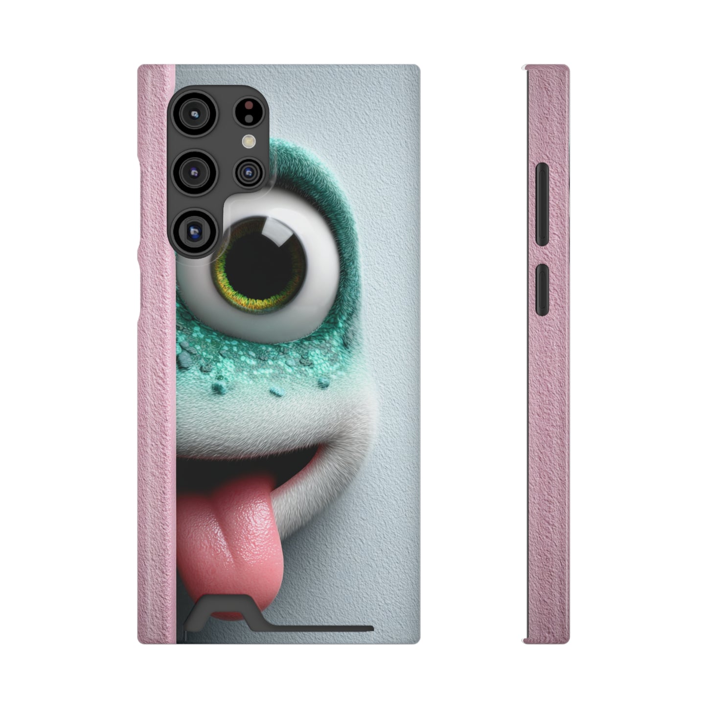 Funky Card Holder Phone Case - Whimsical Design, Cute Gift, Unique Accessories, Fun Mobile Cover, Stylish Phone Protection