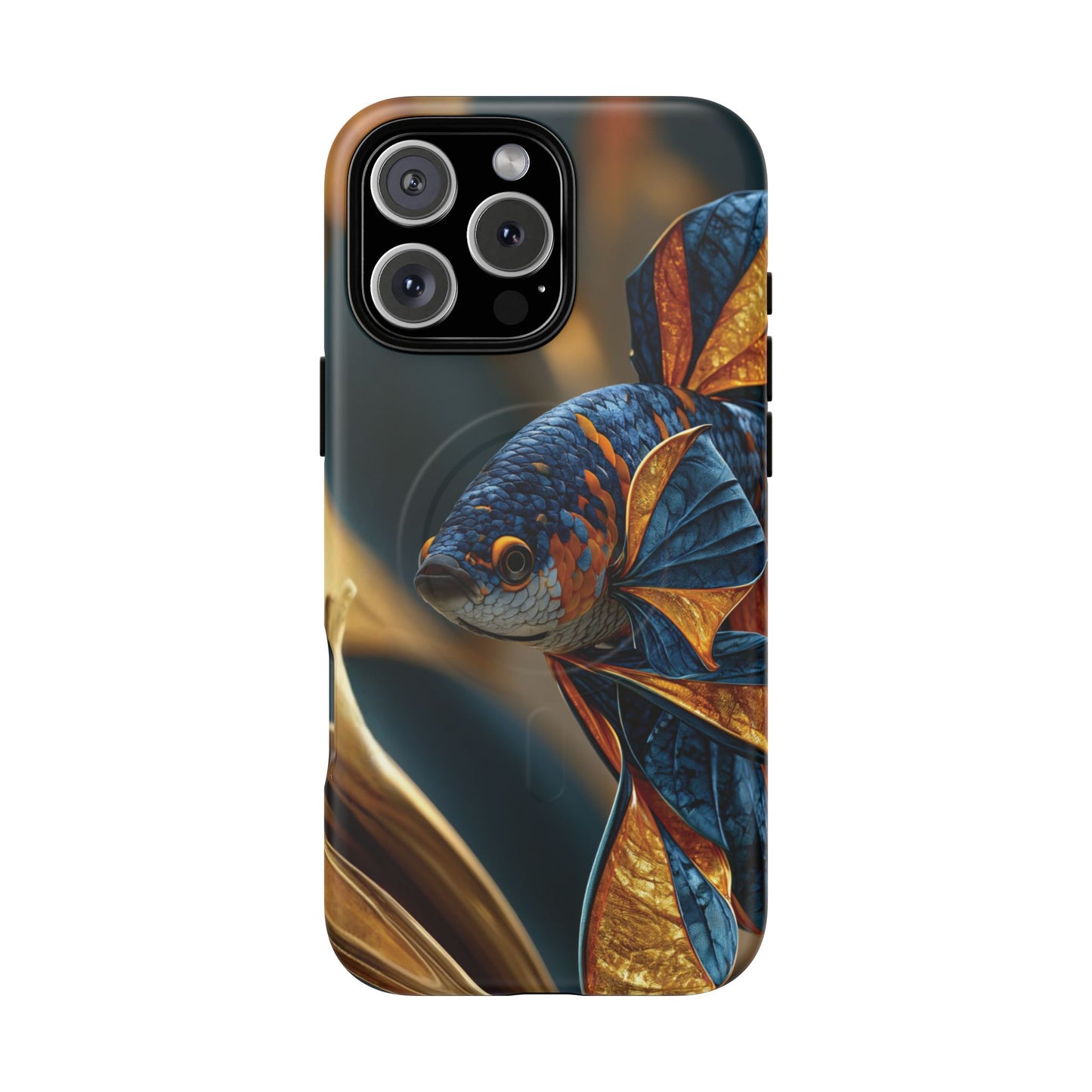 Koi Fish Tough Magnetic Phone Case — Protective Artistic Fish Design