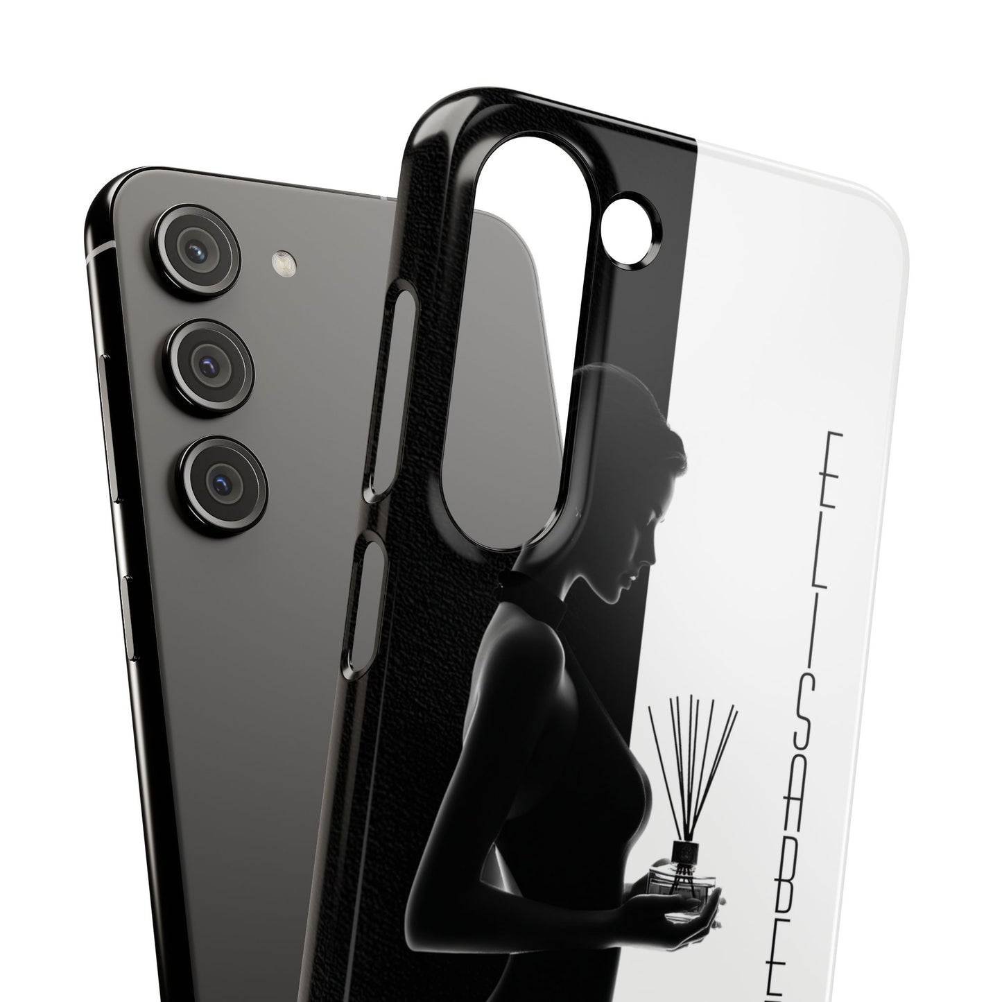 Custom Black and White Snap Case for Women Phone Cover for iPhone and Samsung