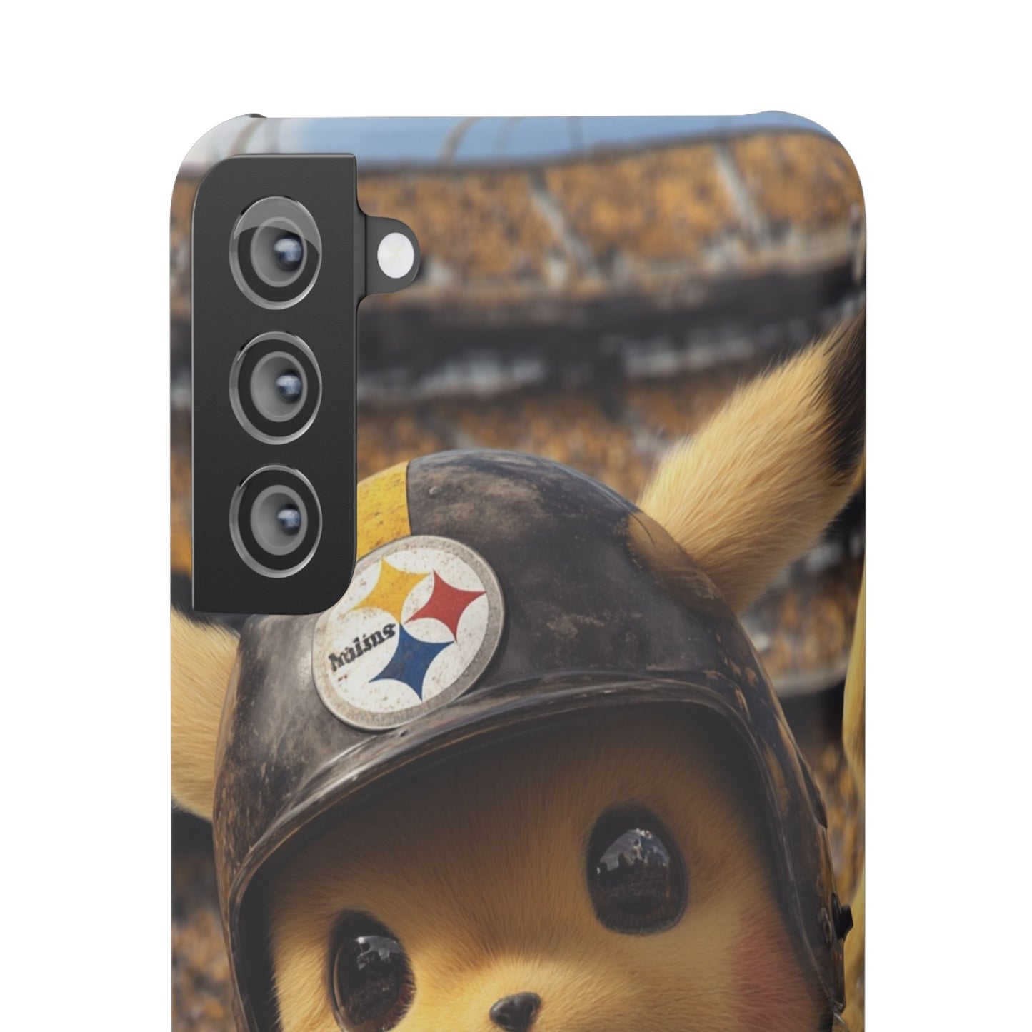 Fun Character Sports Snap Case, Phone Case, Fun Tech Accessory, Cute Gift for Gamers, Football Lovers, Kids.