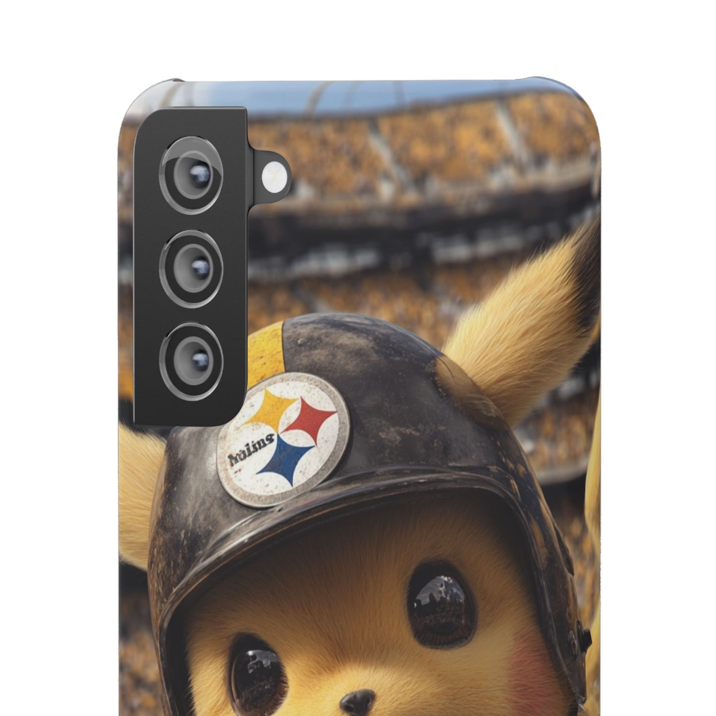 Fun Character Sports Snap Case, Phone Case, Fun Tech Accessory, Cute Gift for Gamers, Football Lovers, Kids.