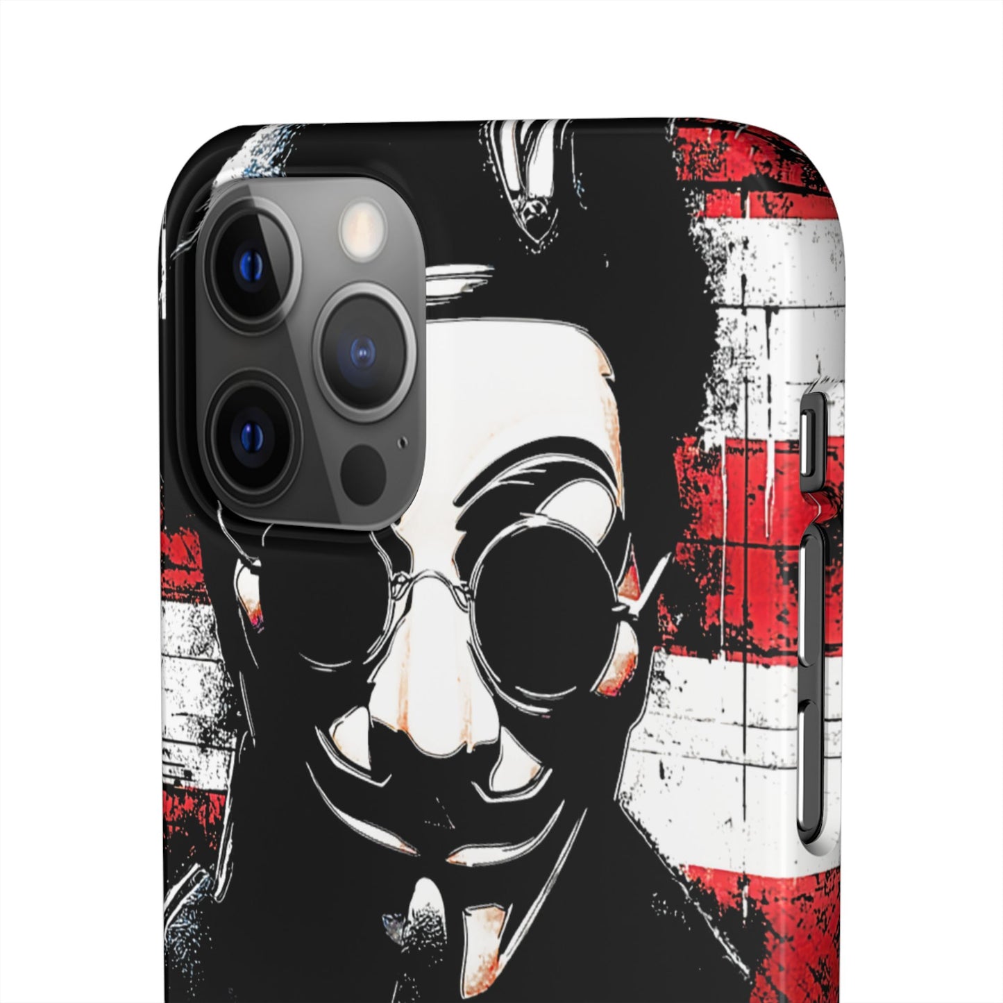 Anonimous & Guy Fawkes Art Snap Case and Protective Phone Cover For iPhone and Samsung
