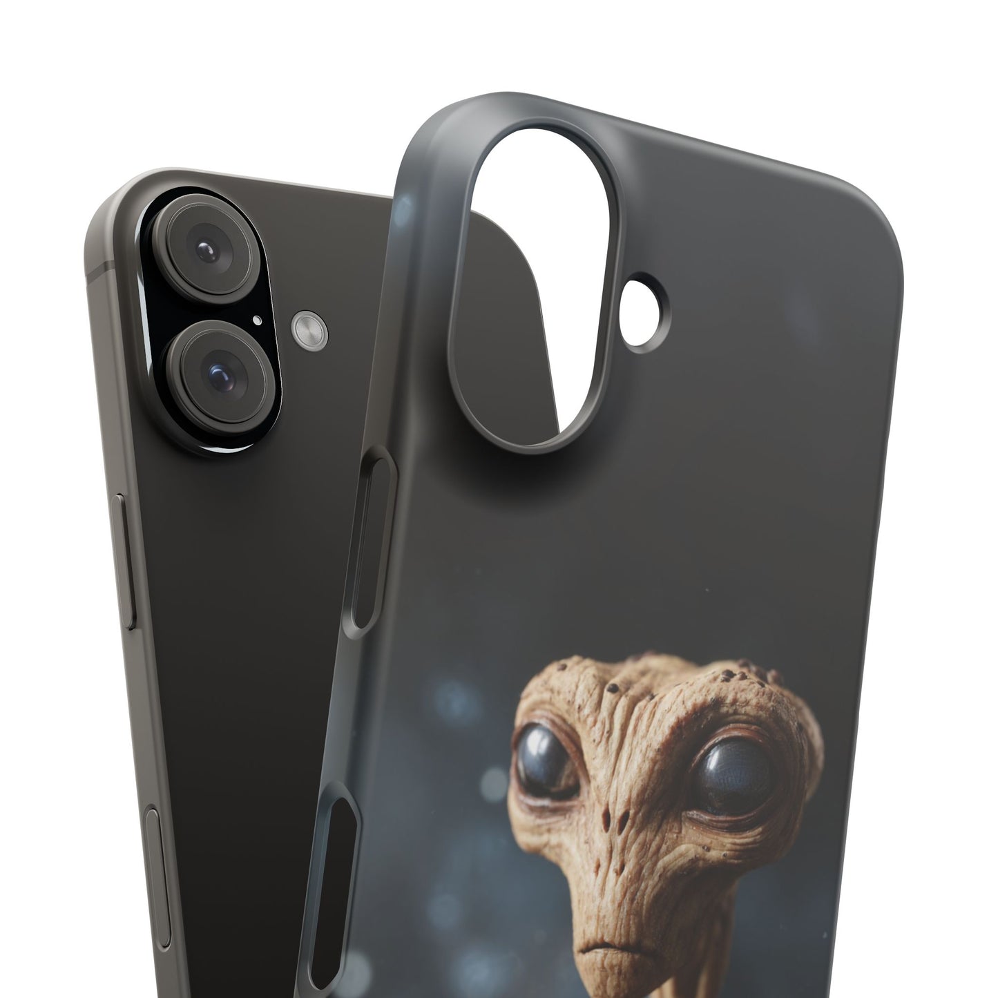 Alien Coffee Snap Case, Unique Phone Cover, Pop Culture Accessory, Gift for Sci-Fi Lovers, Customizable Phone Case