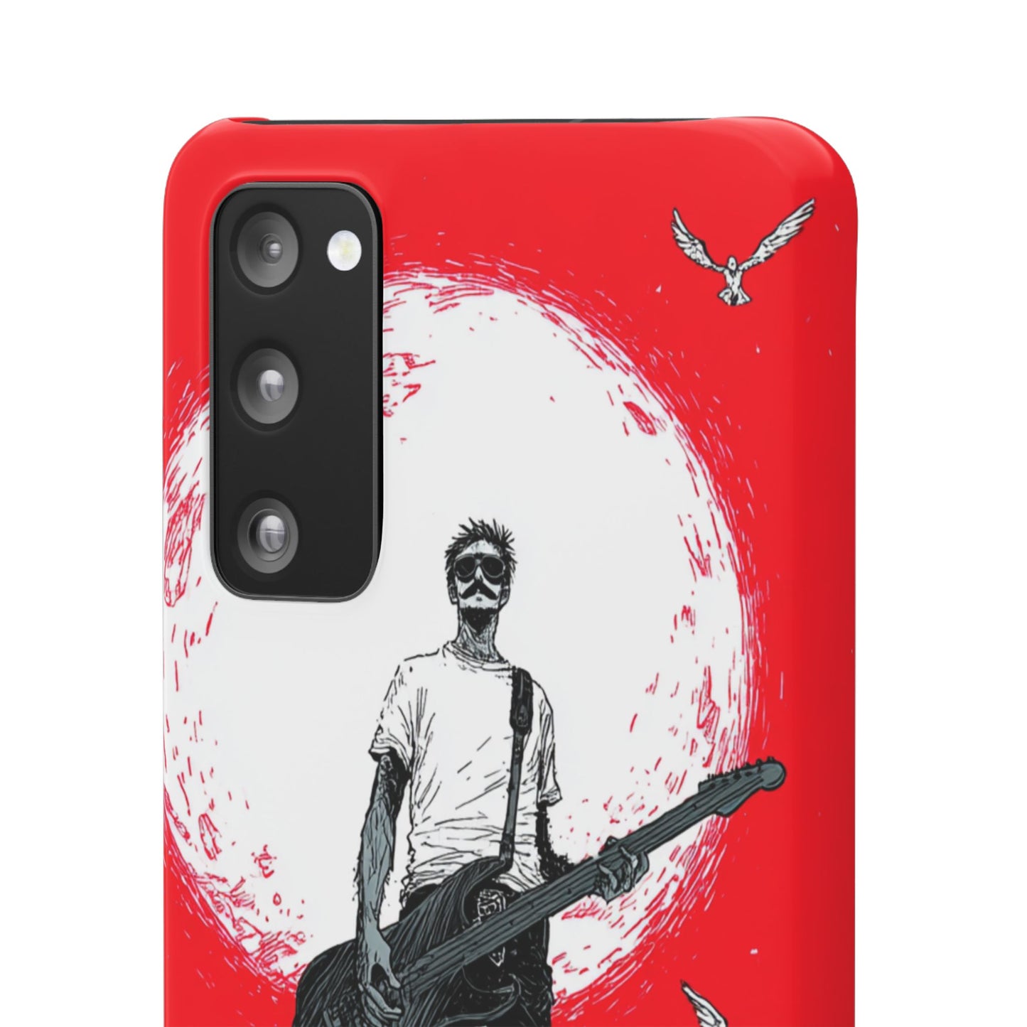 Rock & Roll Snap Cases - Music Lover's Phone Protection, Edgy Art, Gift for Guitarists, Cool Accessory for Teens