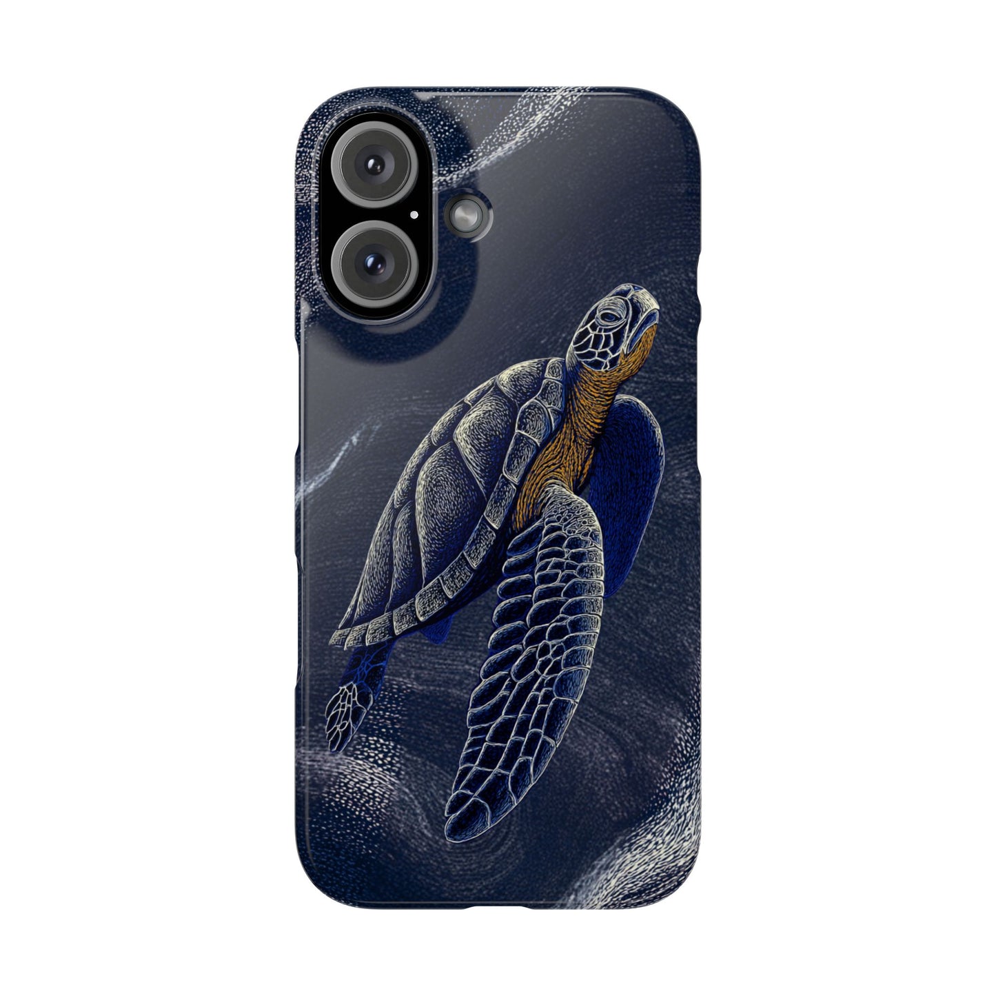 Marine Turtle Snap Case for Nature Lovers Phone Covers For Iphones and Samsungs Customization