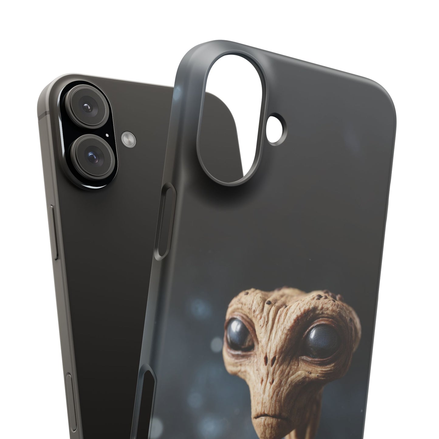 Alien Coffee Snap Case, Unique Phone Cover, Pop Culture Accessory, Gift for Sci-Fi Lovers, Customizable Phone Case
