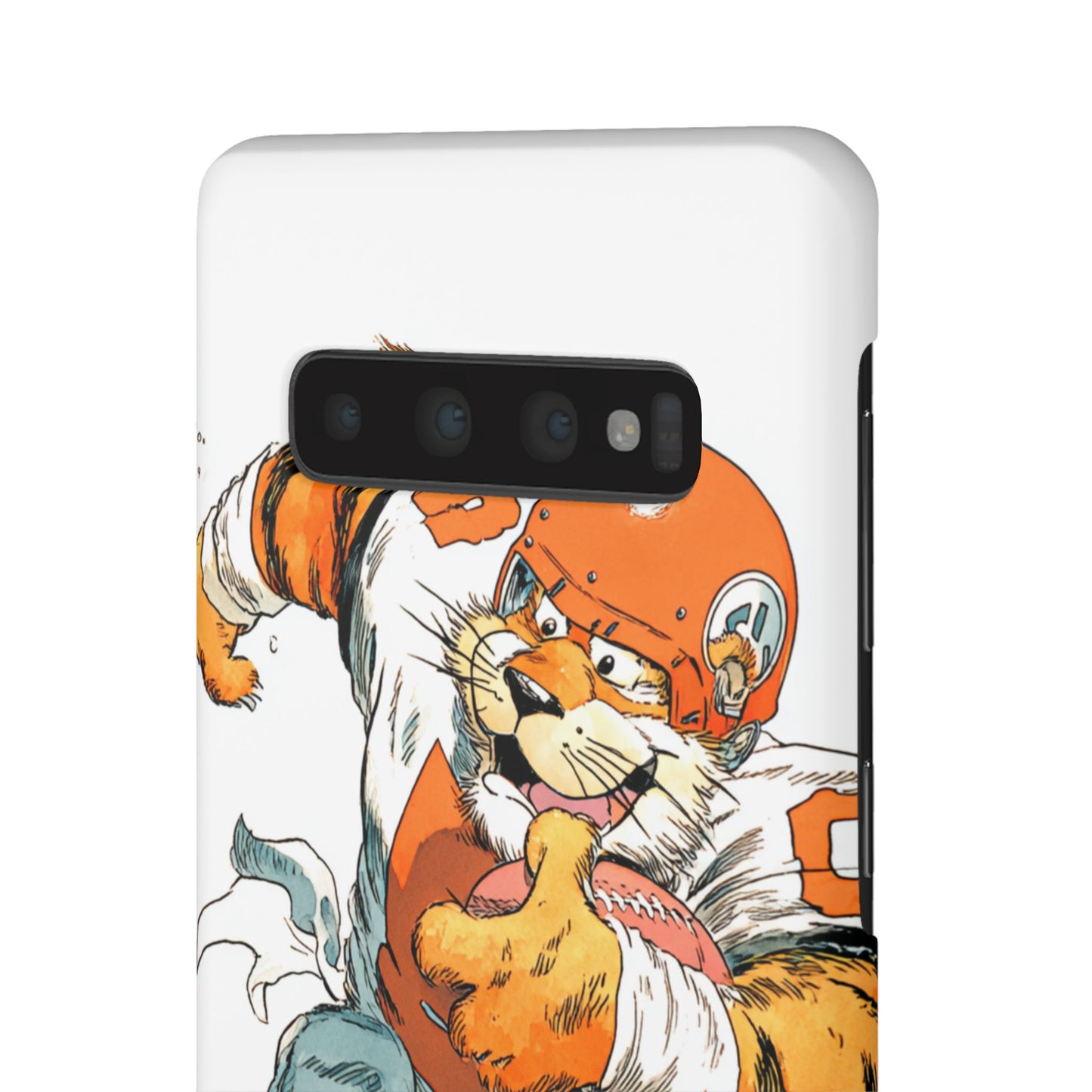 Cincinnati Bengals Snap Cases, Football Fans Phone Case, Tiger Cartoon Art Design, Football Lover Gift, Protective Phone Cover