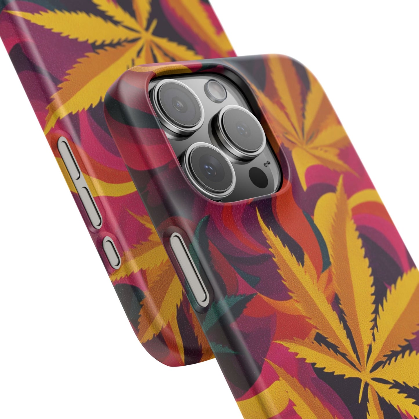 Autumn Vibe Cannabis Snap Case for IPhones and Samsungs Custom