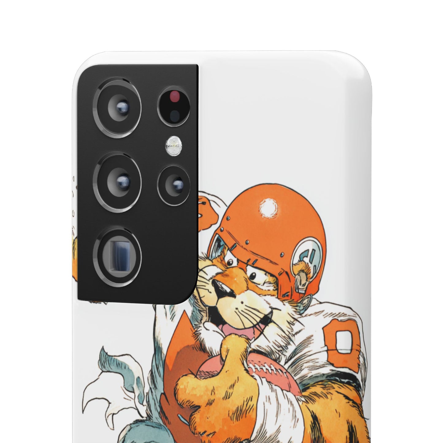 Cincinnati Bengals Snap Cases, Football Fans Phone Case, Tiger Cartoon Art Design, Football Lover Gift, Protective Phone Cover