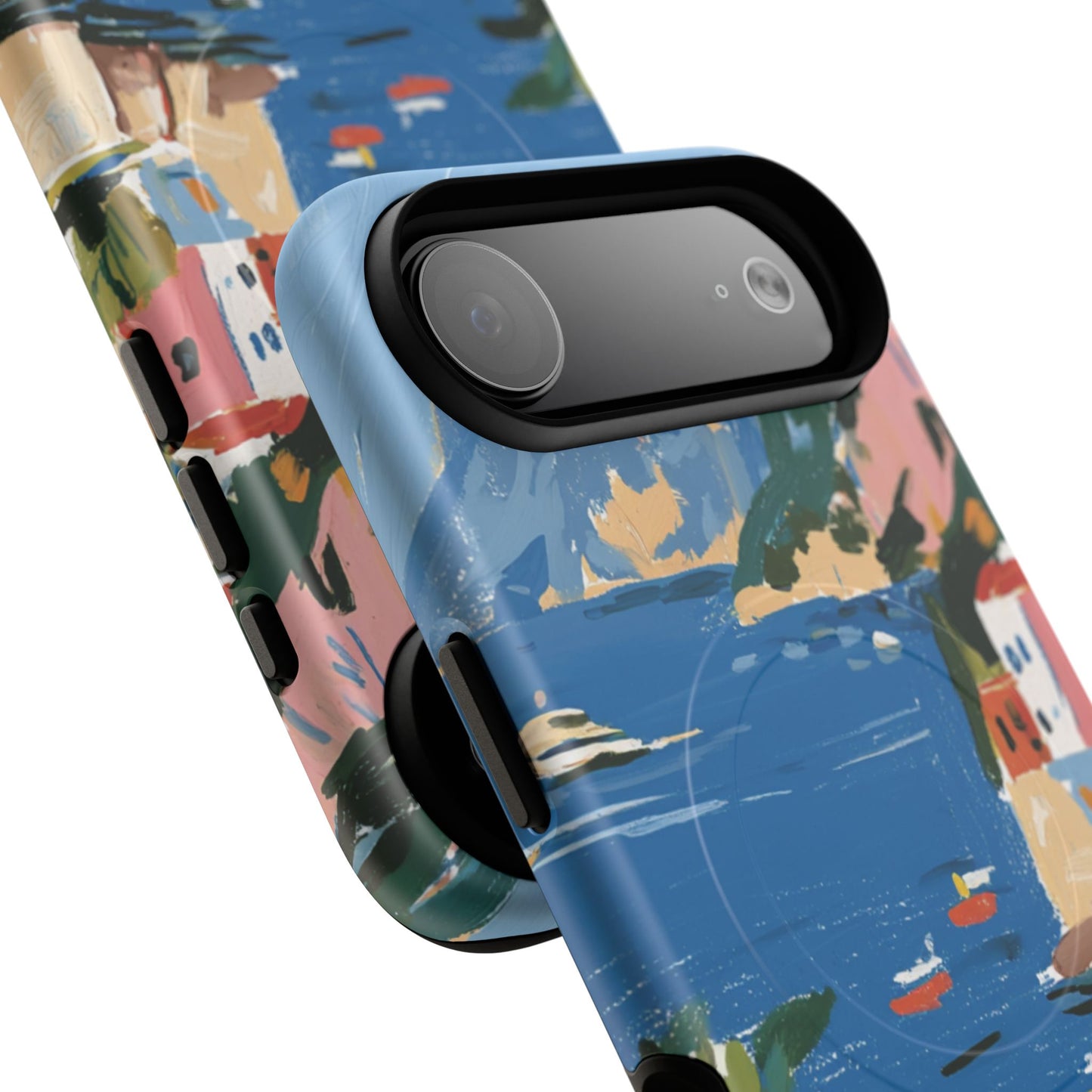 Mediterranean Coastal Phone Case – Tough Magnetic Protective Cover
