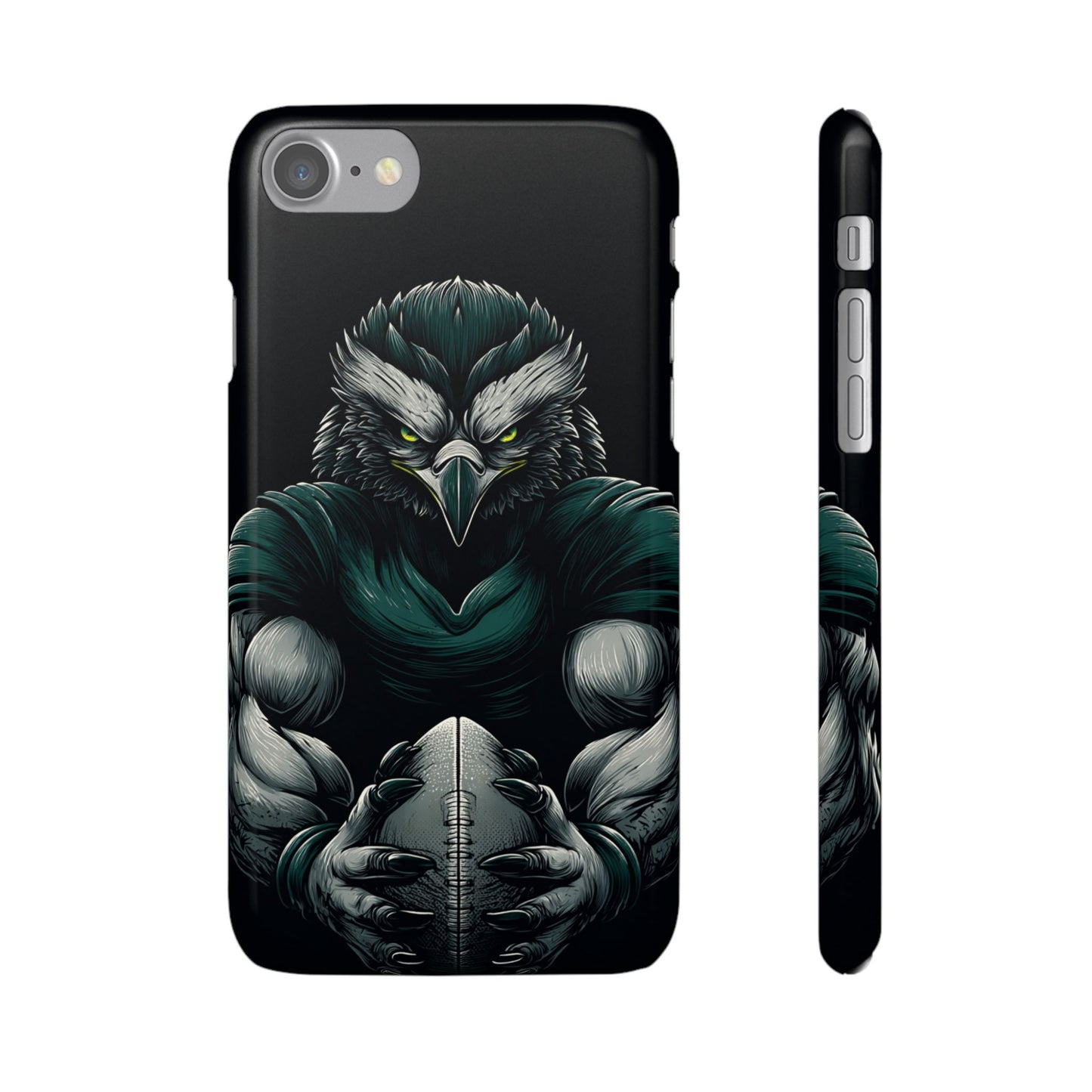 Philadelphia Eagles Art Snap Case, NFL Phone Cover, Sports Fan Gift, Football Team Accessories, Protective Cell Phone Shell