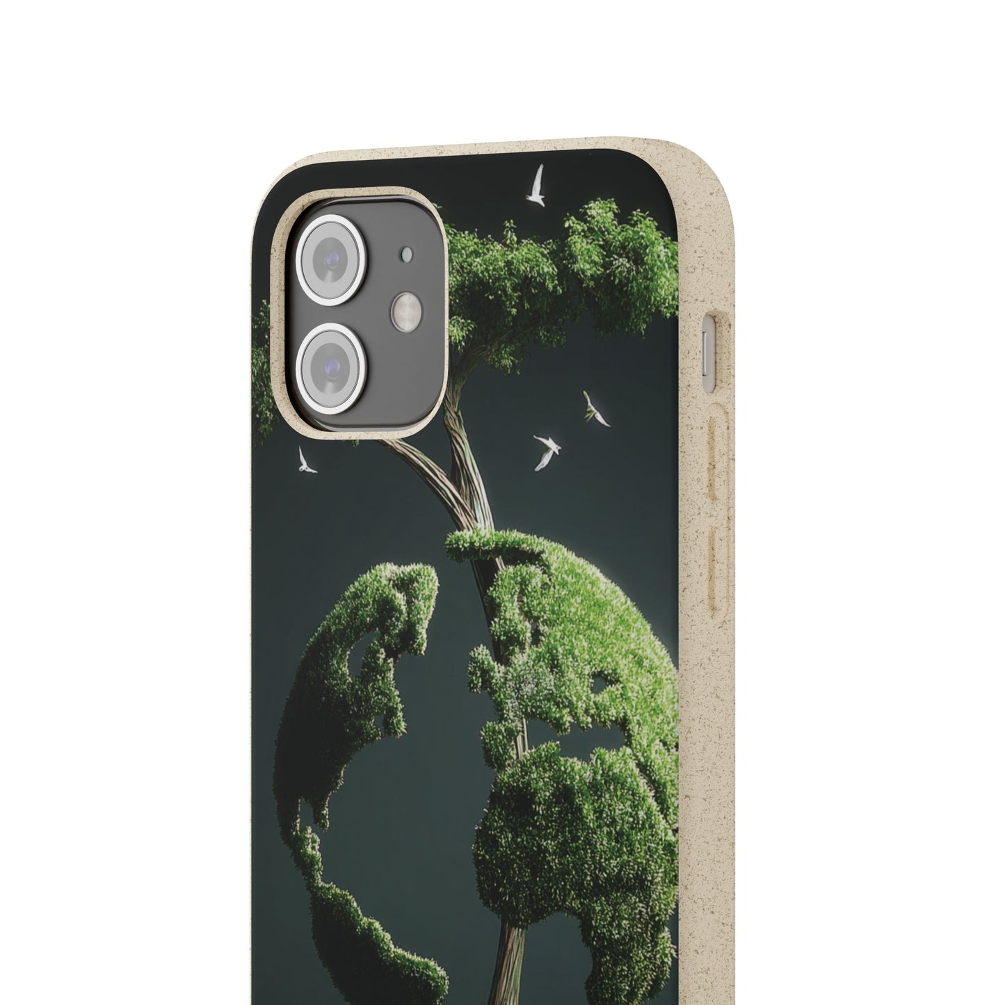 Eco-Friendly Phone Case with Nature Design, Sustainable iPhone Cover, Biodegradable Cellphone Accessories, Green Earth Gift, Earth Day [...]