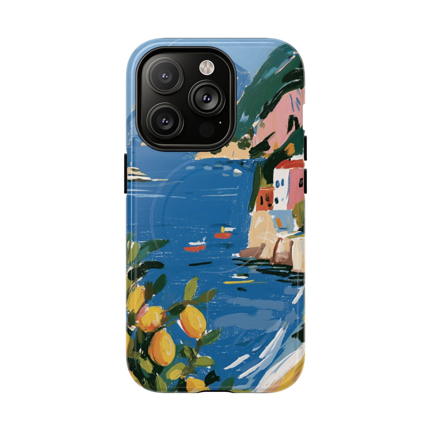 Mediterranean Coastal Phone Case – Tough Magnetic Protective Cover