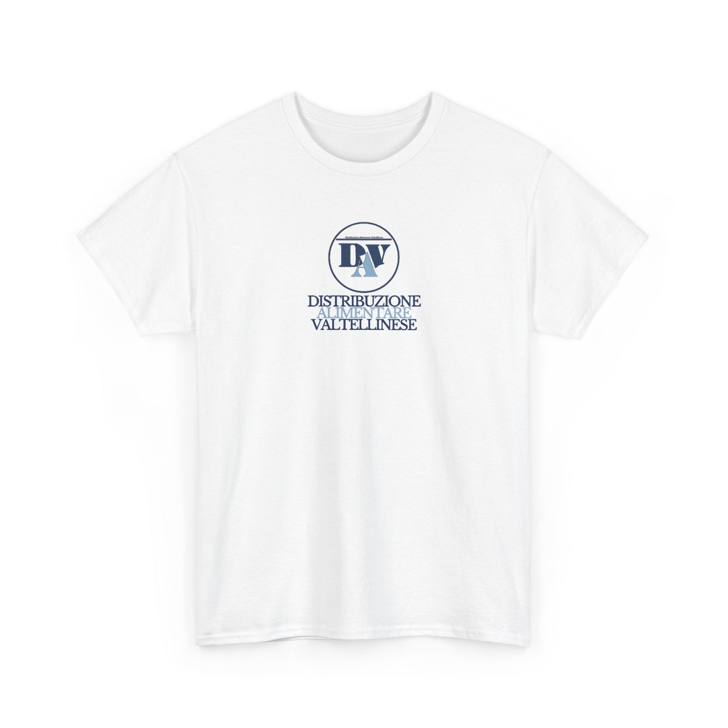 DV Distillerie Vallée d'Asne Logo T‑Shirt — Minimal White Logo Tee