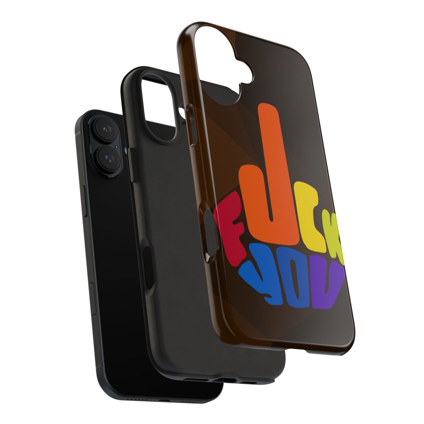 F**K You iPhone 17 Tough Phone Case — Creative Protection for Your iPhone