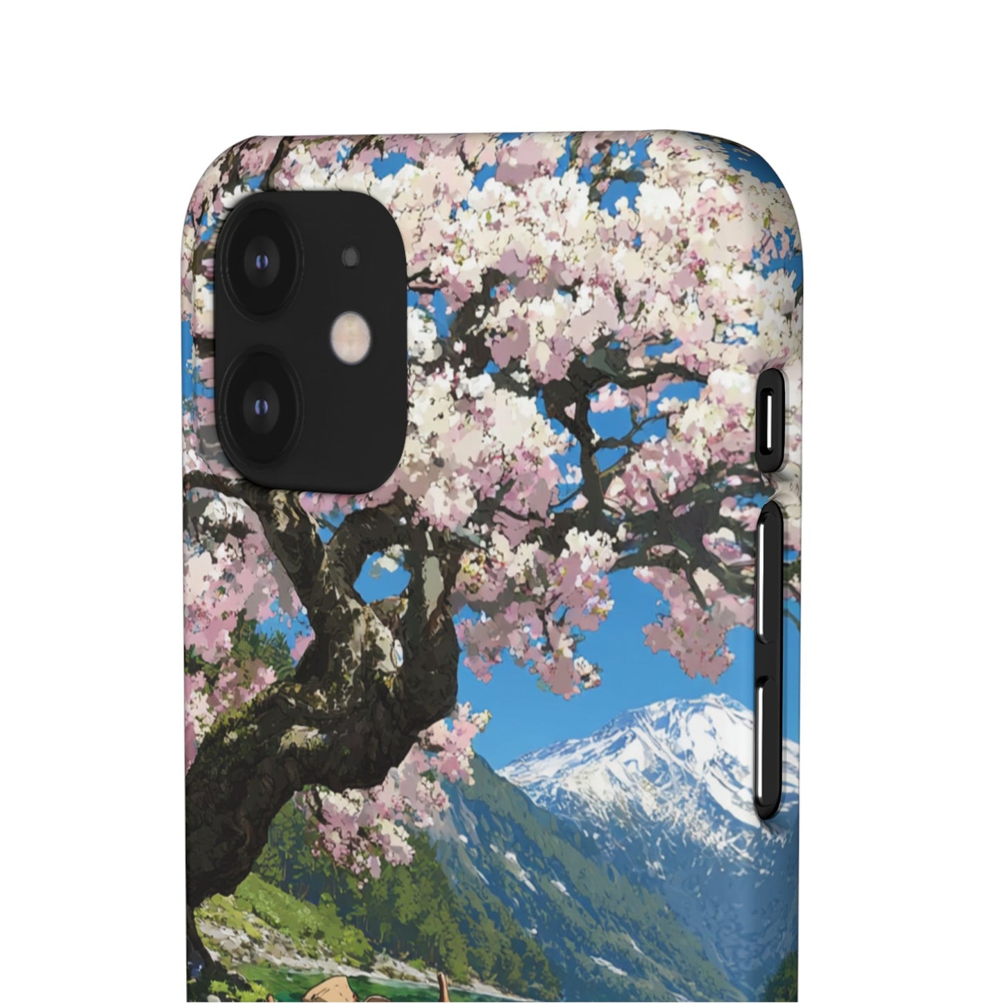 Nature-Inspired Snap Cases for Phone Protection, Floral Phone Covers, Cherry Blossom Aesthetic, Gifts for Nature Lovers, Spring Accessories