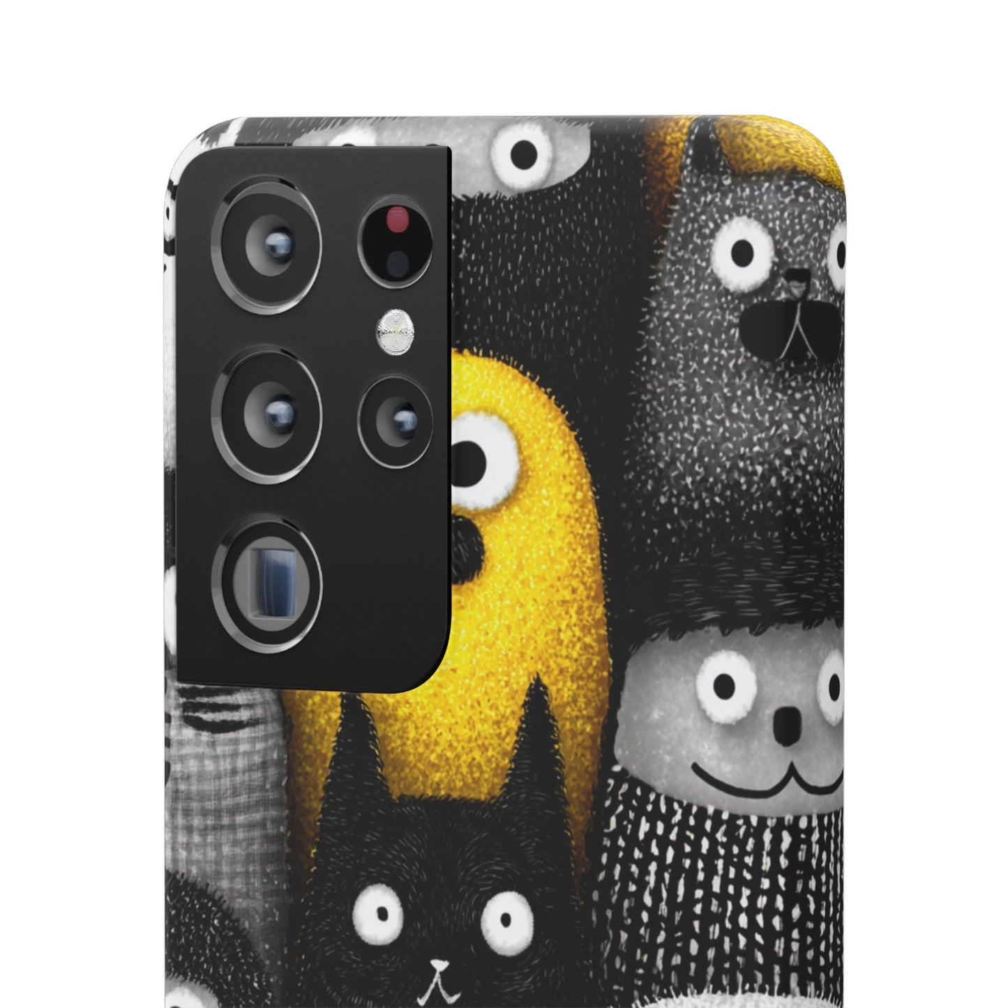 Colorful Character Snap Cases, Cute Phone Cover, Unique Gift for Kids, Fun Accessory, Perfect for Birthdays, Holidays