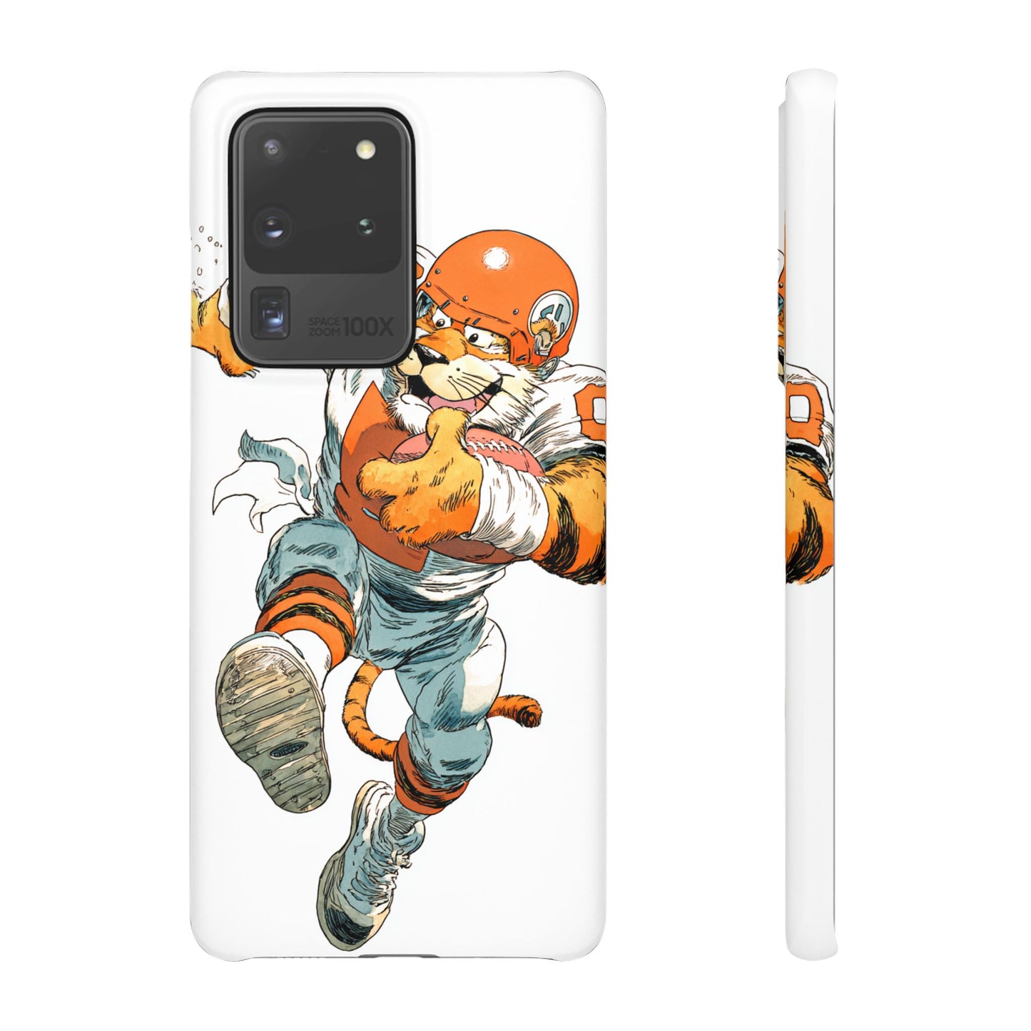 Cincinnati Bengals Snap Cases, Football Fans Phone Case, Tiger Cartoon Art Design, Football Lover Gift, Protective Phone Cover