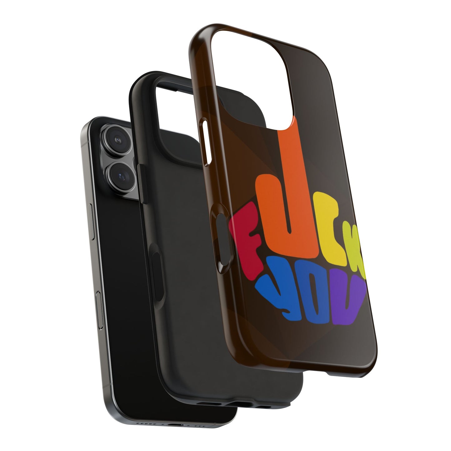 F**K You iPhone 17 Tough Phone Case — Creative Protection for Your iPhone
