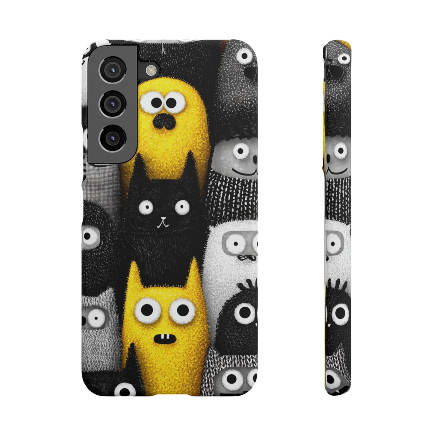 Colorful Character Snap Cases, Cute Phone Cover, Unique Gift for Kids, Fun Accessory, Perfect for Birthdays, Holidays