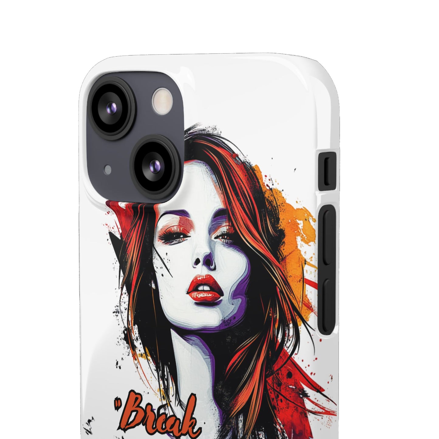 Empowering Art Snap Cases, Phone Cover, Break the Chains of Silence, Unique Gift, Inspirational Tech Accessories