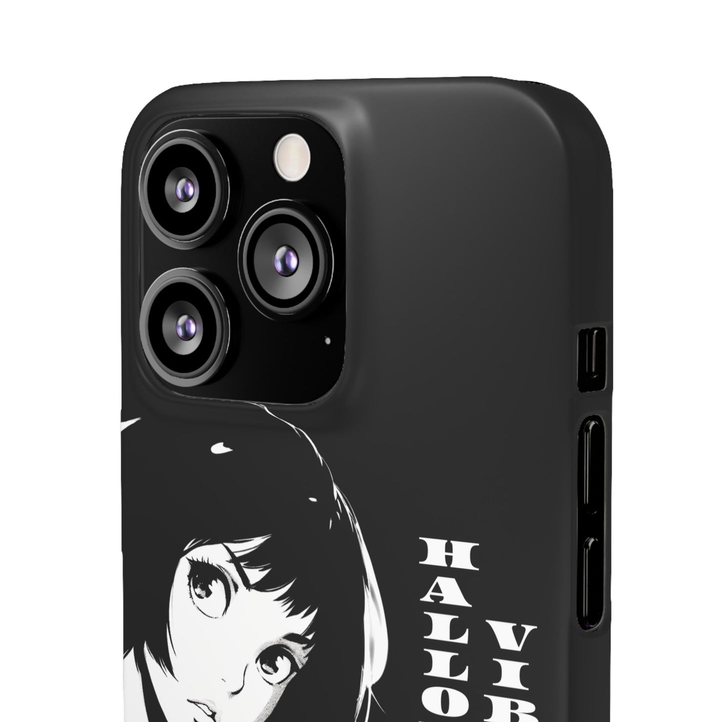 Halloween Vibes Snap Case Black and White Protective Phone Cover for iPhone and Samsung