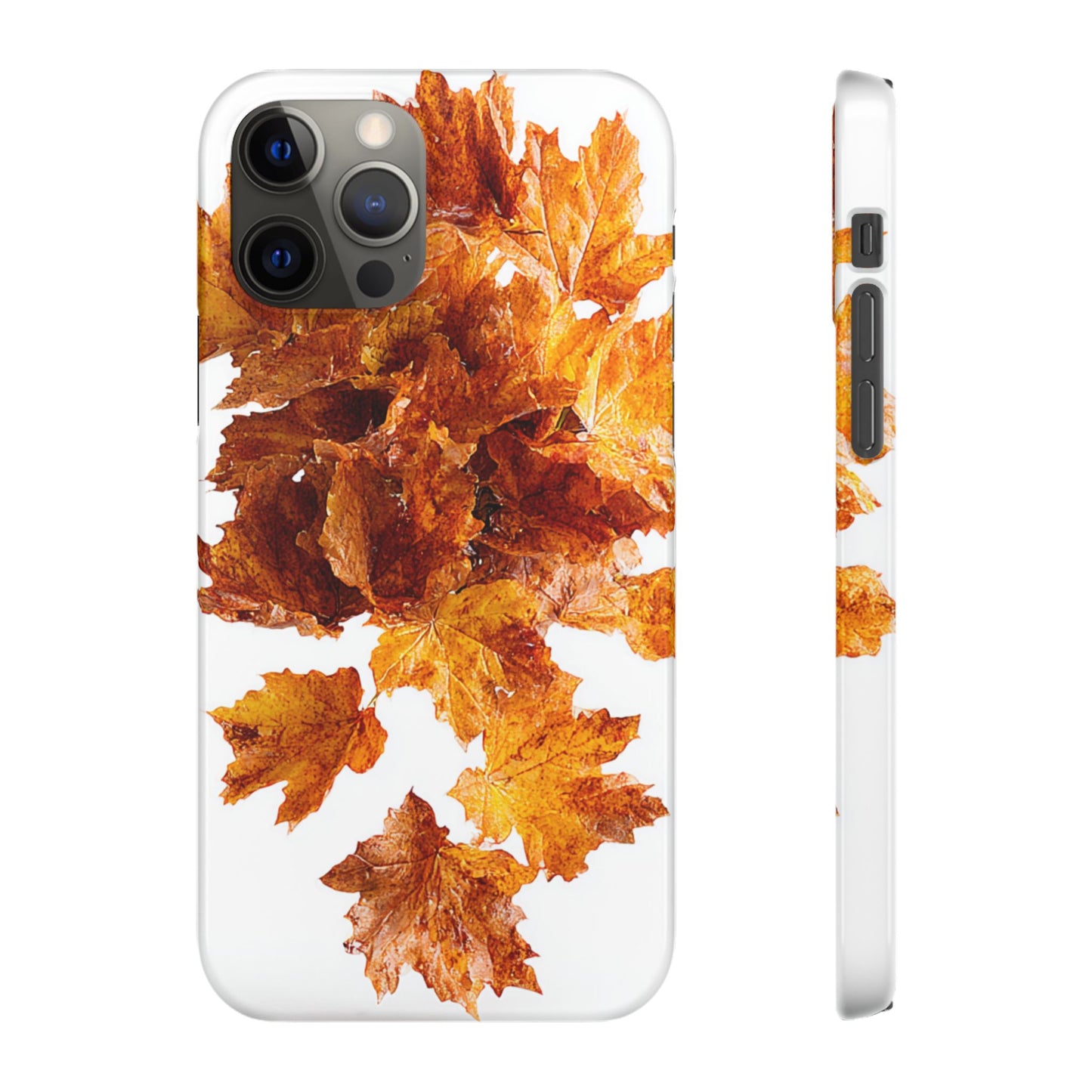 Autumn Leaf Phone Case | Fall Snap Cases, Phone Accessories, Nature Lover Gift, Seasonal Decor, Cozy Fall Vibes