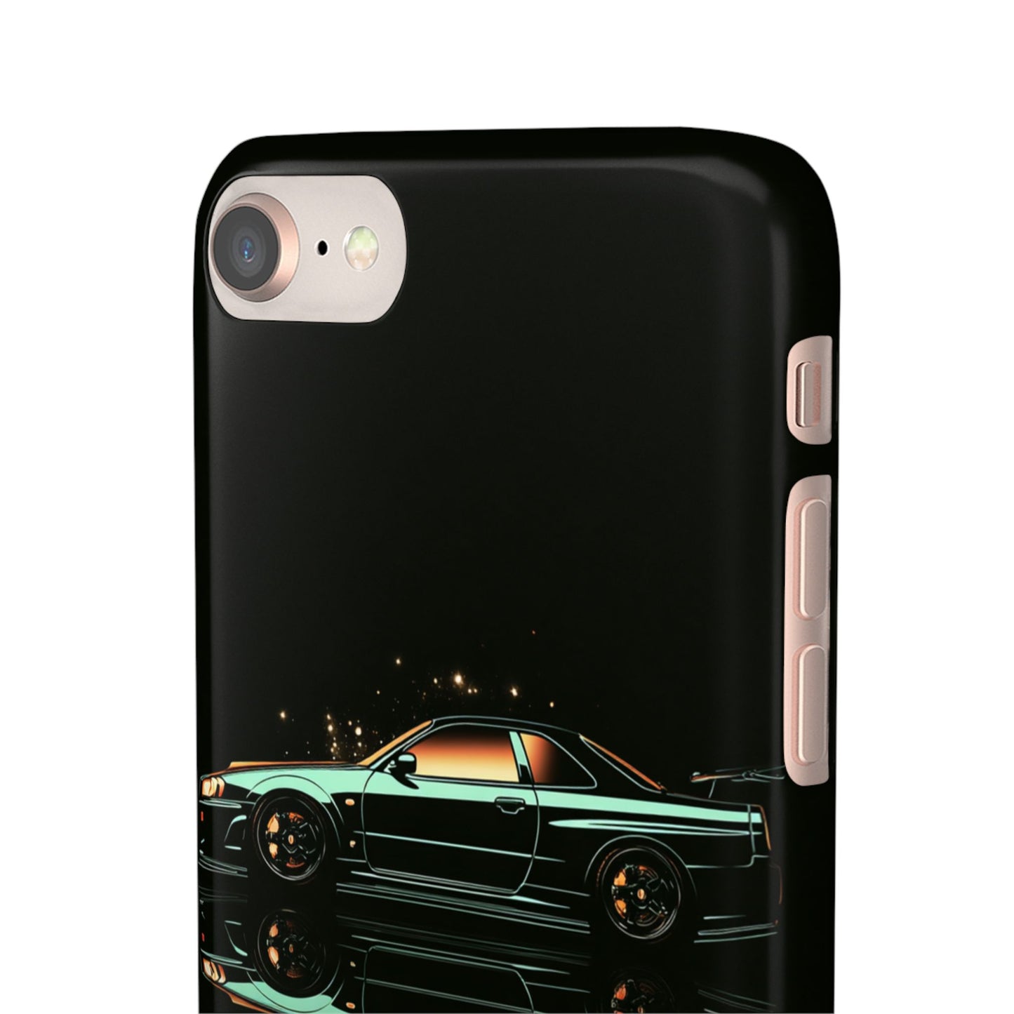 Green Skyleine R34 GTR Art Snap Case and Protective Phone Cover For iPhone and Samsung