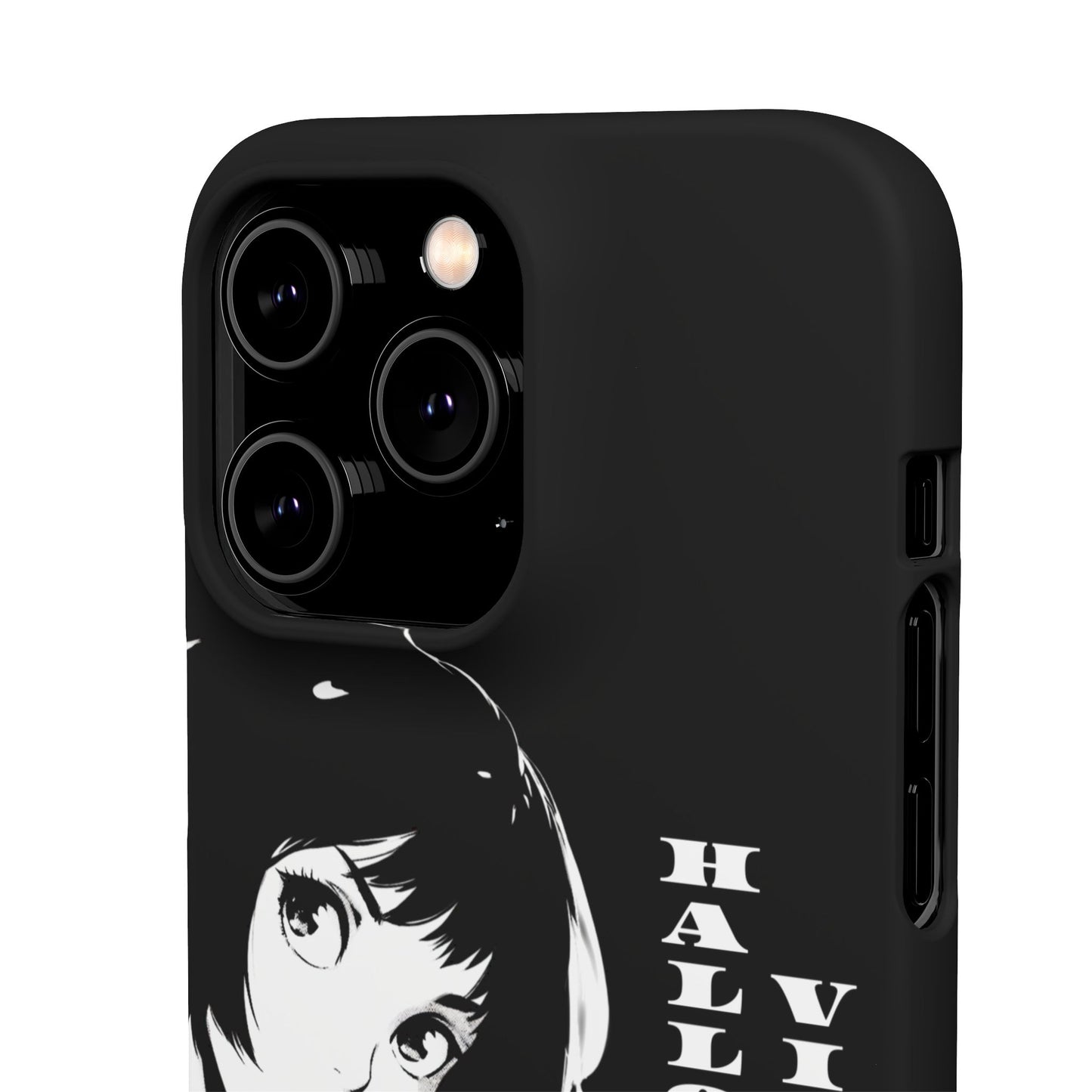Halloween Vibes Snap Case Black and White Protective Phone Cover for iPhone and Samsung