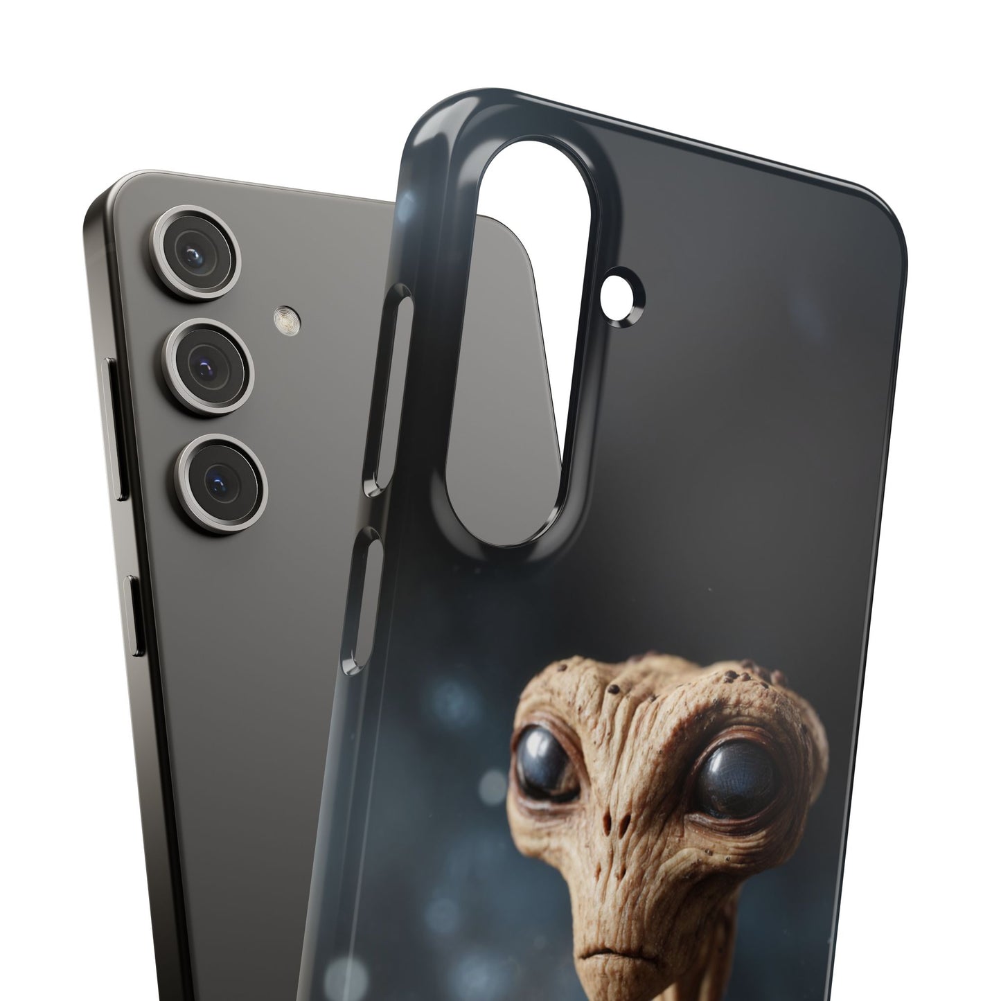 Alien Coffee Snap Case, Unique Phone Cover, Pop Culture Accessory, Gift for Sci-Fi Lovers, Customizable Phone Case