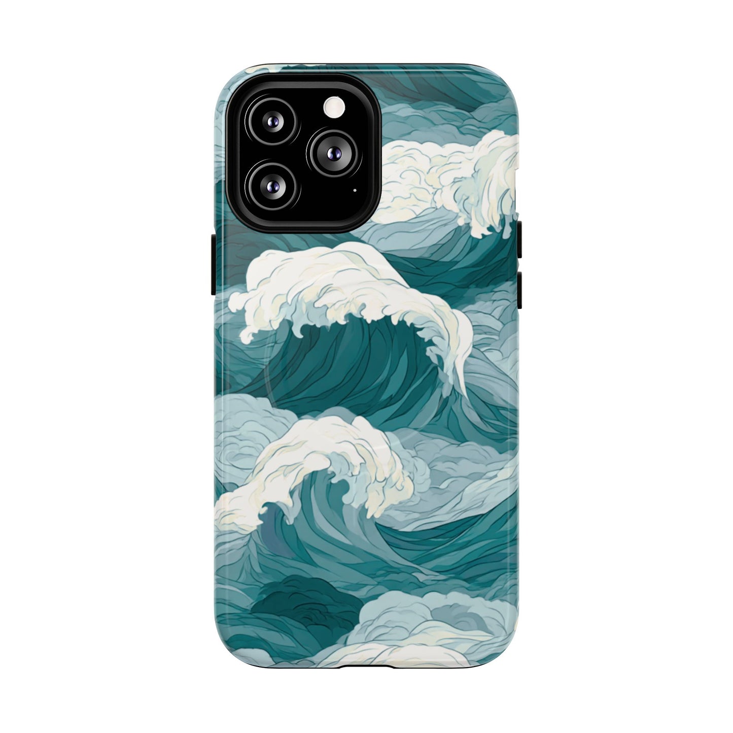 Phone Case — Ocean Wave Tough Magnetic Protective Cover