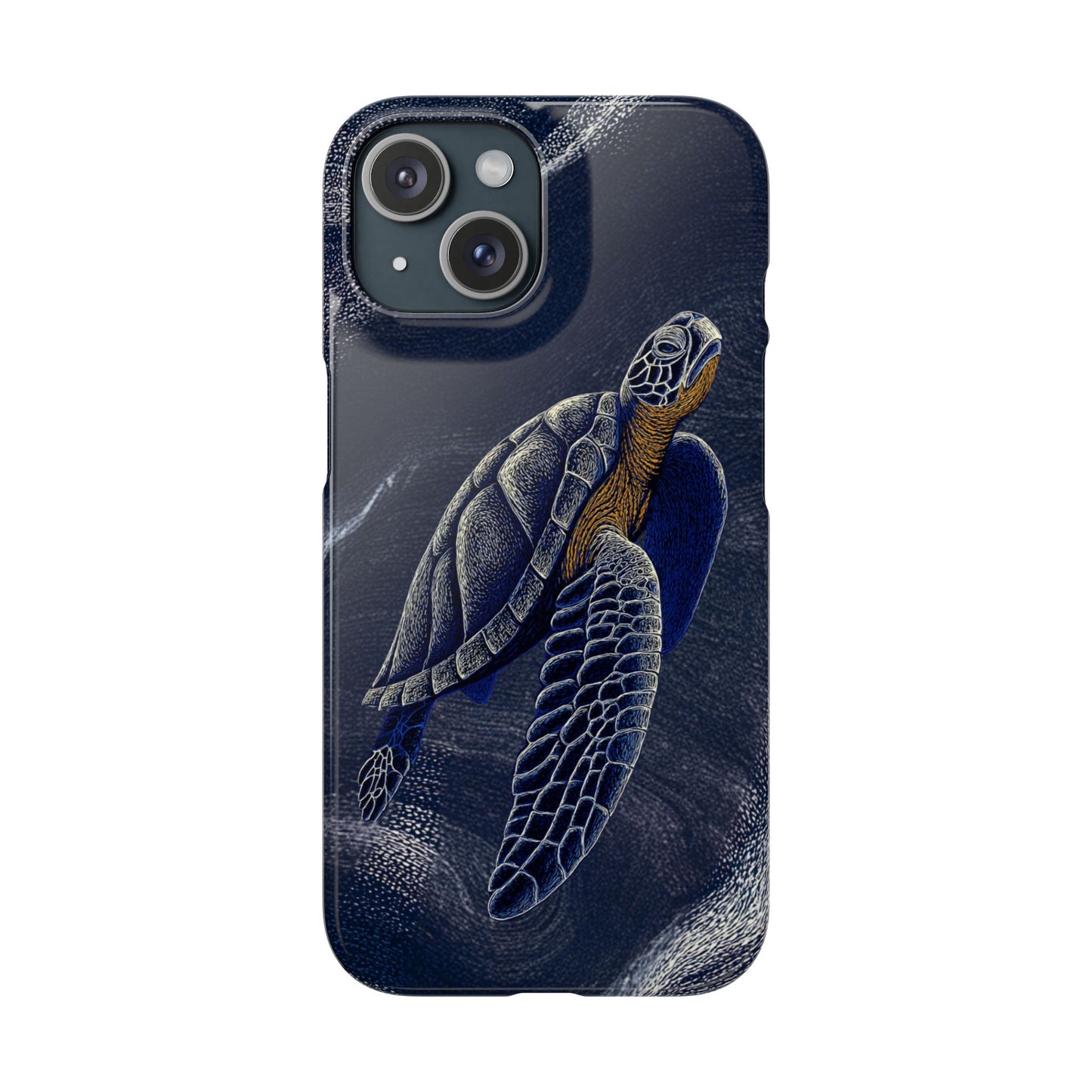 Marine Turtle Snap Case for Nature Lovers Phone Covers For Iphones and Samsungs Customization