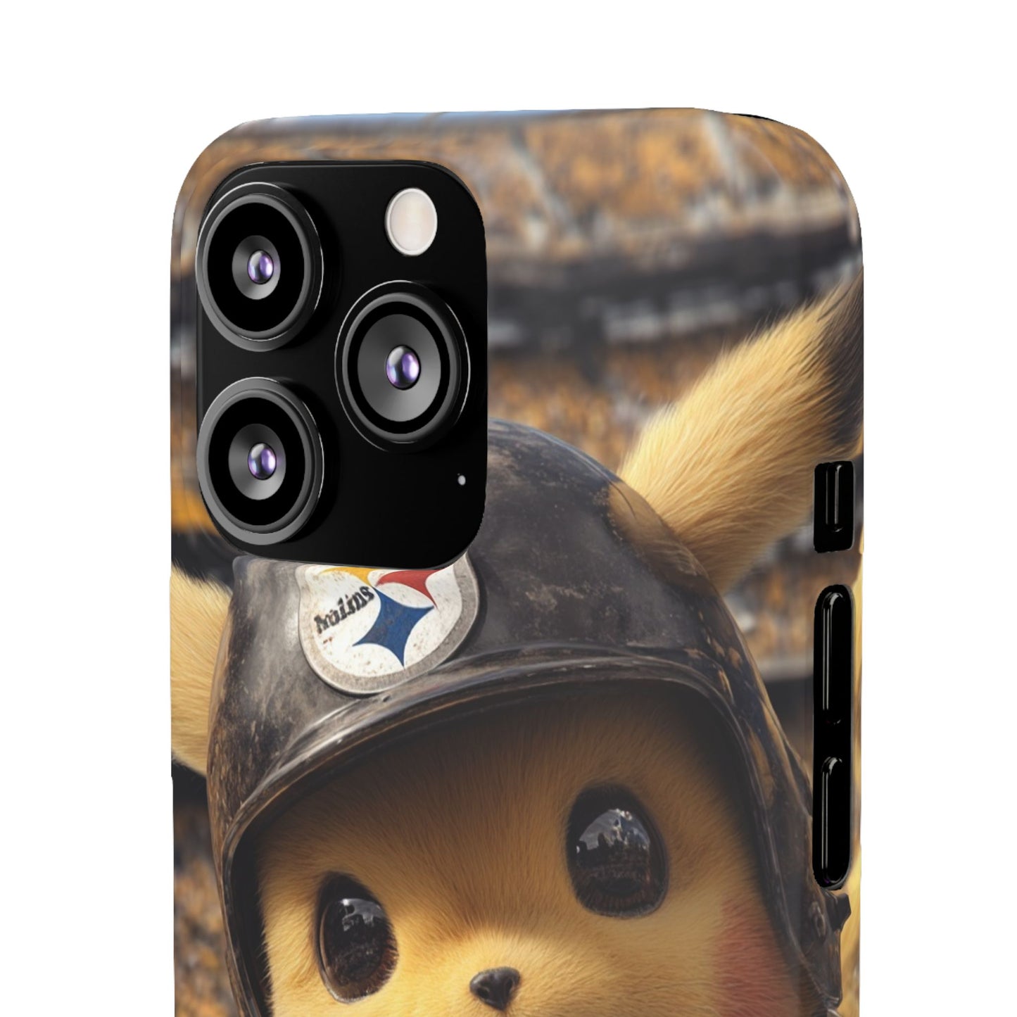 Fun Character Sports Snap Case, Phone Case, Fun Tech Accessory, Cute Gift for Gamers, Football Lovers, Kids.