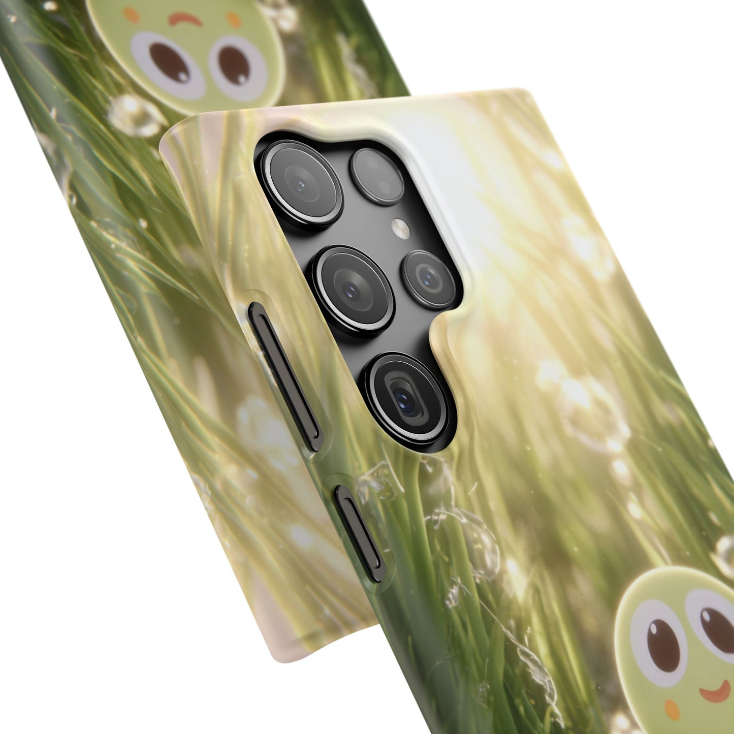 Cute Nature-Inspired Snap Case, Cartoon Phone Cover, Eco-Friendly Gift, Fun Accessory, Personalized Phone Case, Nature Lover's Gift