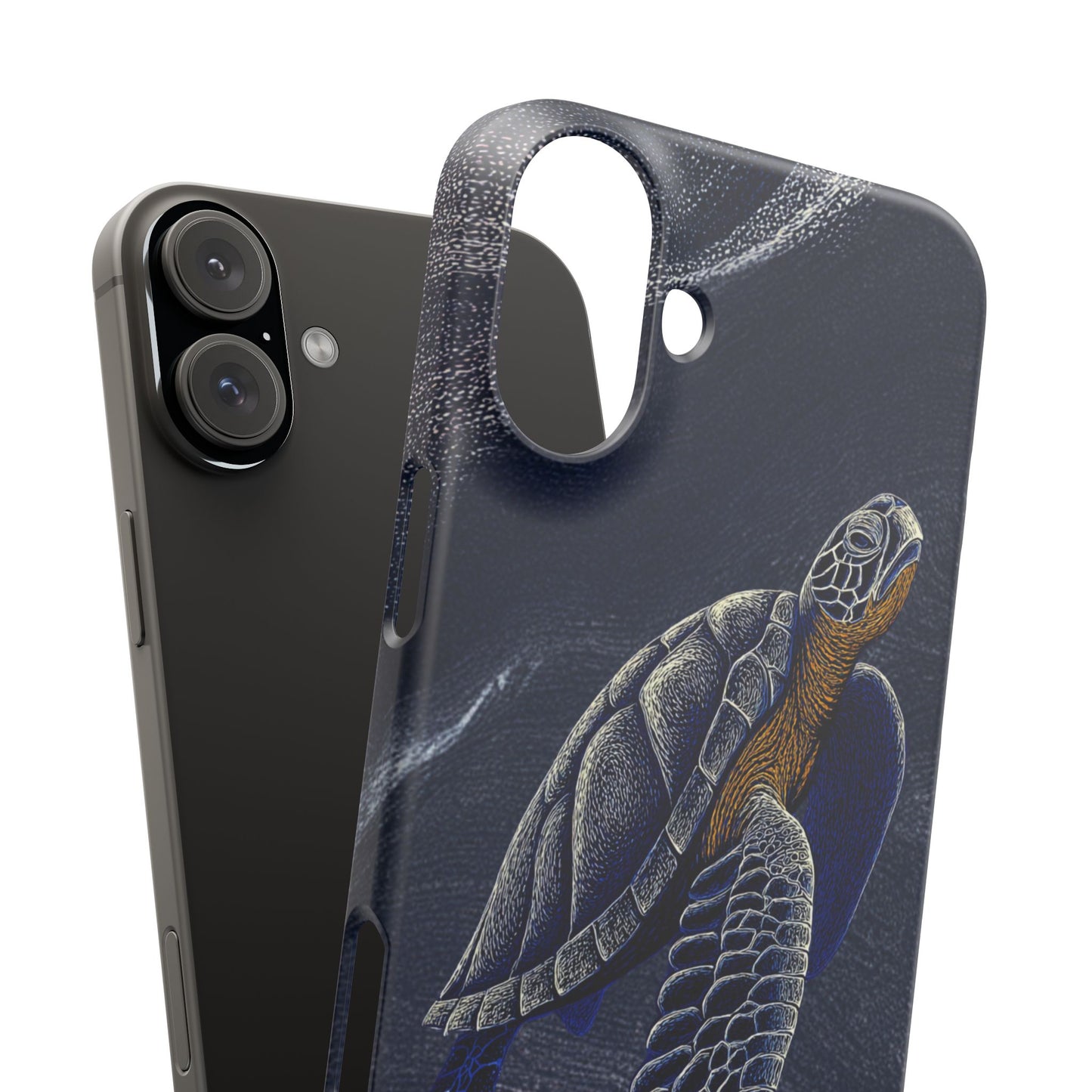 Marine Turtle Snap Case for Nature Lovers Phone Covers For Iphones and Samsungs Customization