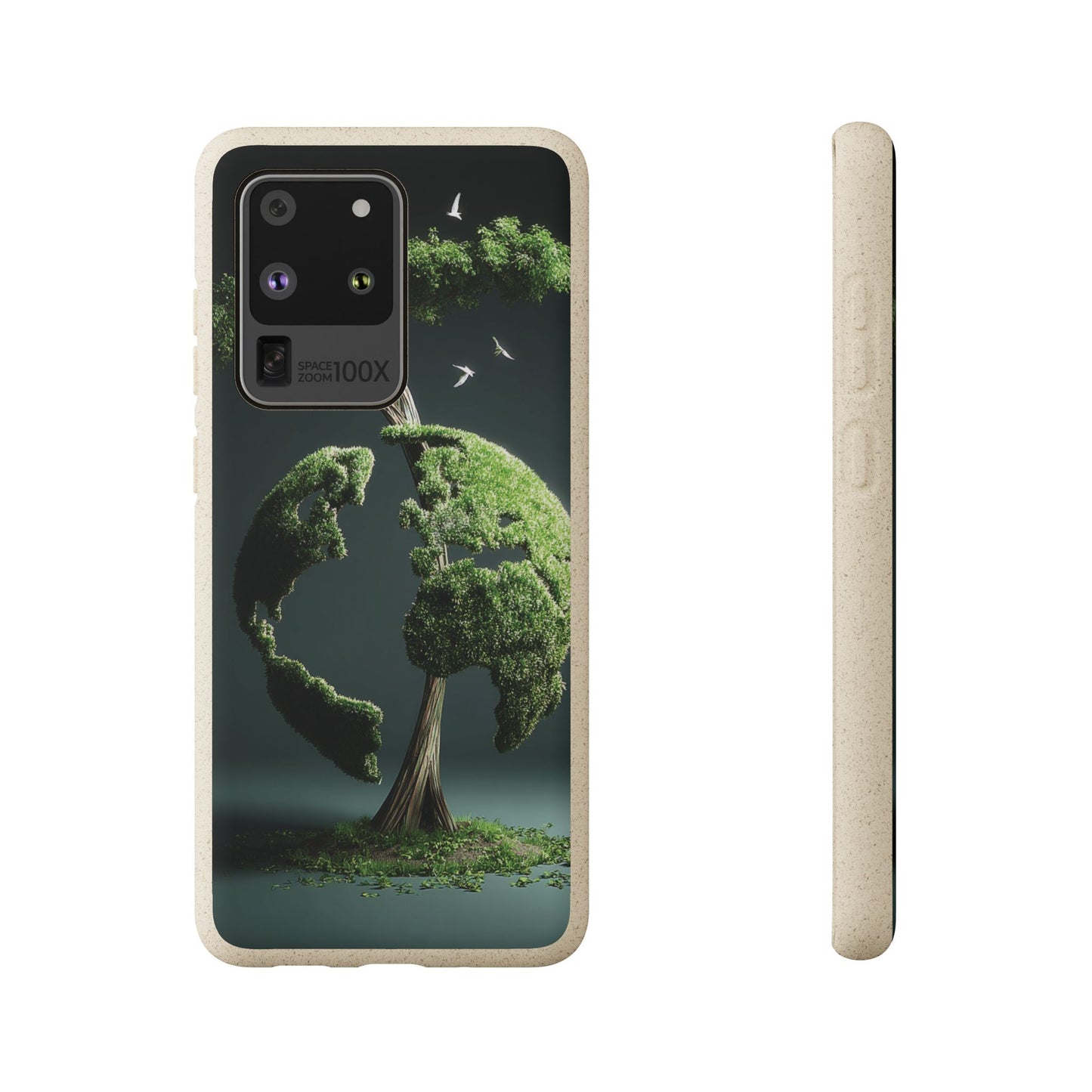 Eco-Friendly Phone Case with Nature Design, Sustainable iPhone Cover, Biodegradable Cellphone Accessories, Green Earth Gift, Earth Day [...]