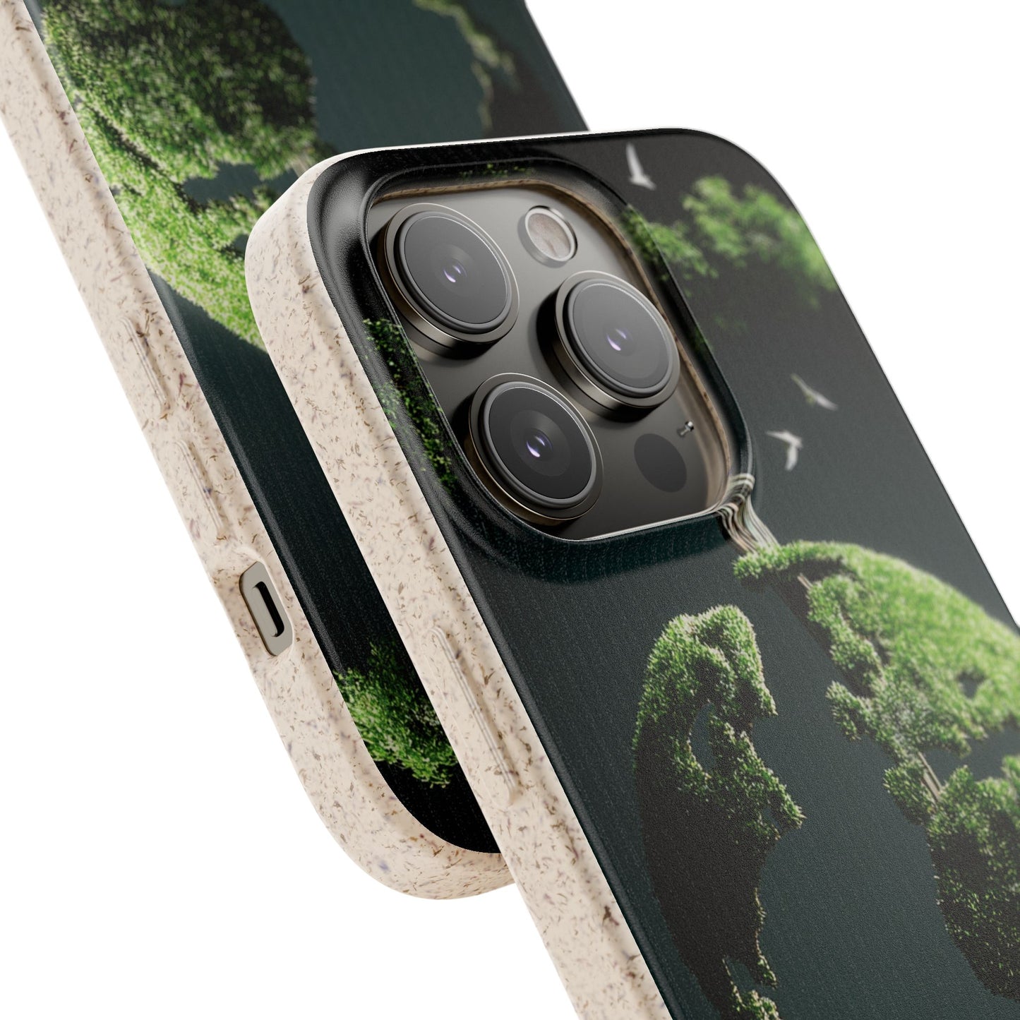 Eco-Friendly Phone Case with Nature Design, Sustainable iPhone Cover, Biodegradable Cellphone Accessories, Green Earth Gift, Earth Day [...]