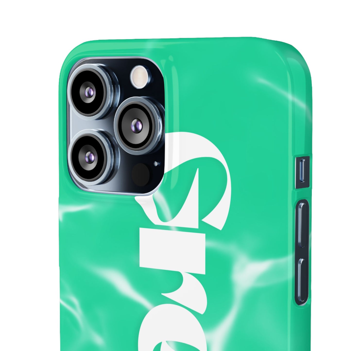 Aqua Pool Vibe Snap Case, Tropical Phone Cover, Summer Accessory, Trendy Gift for Friends, Beach Lover's Essential