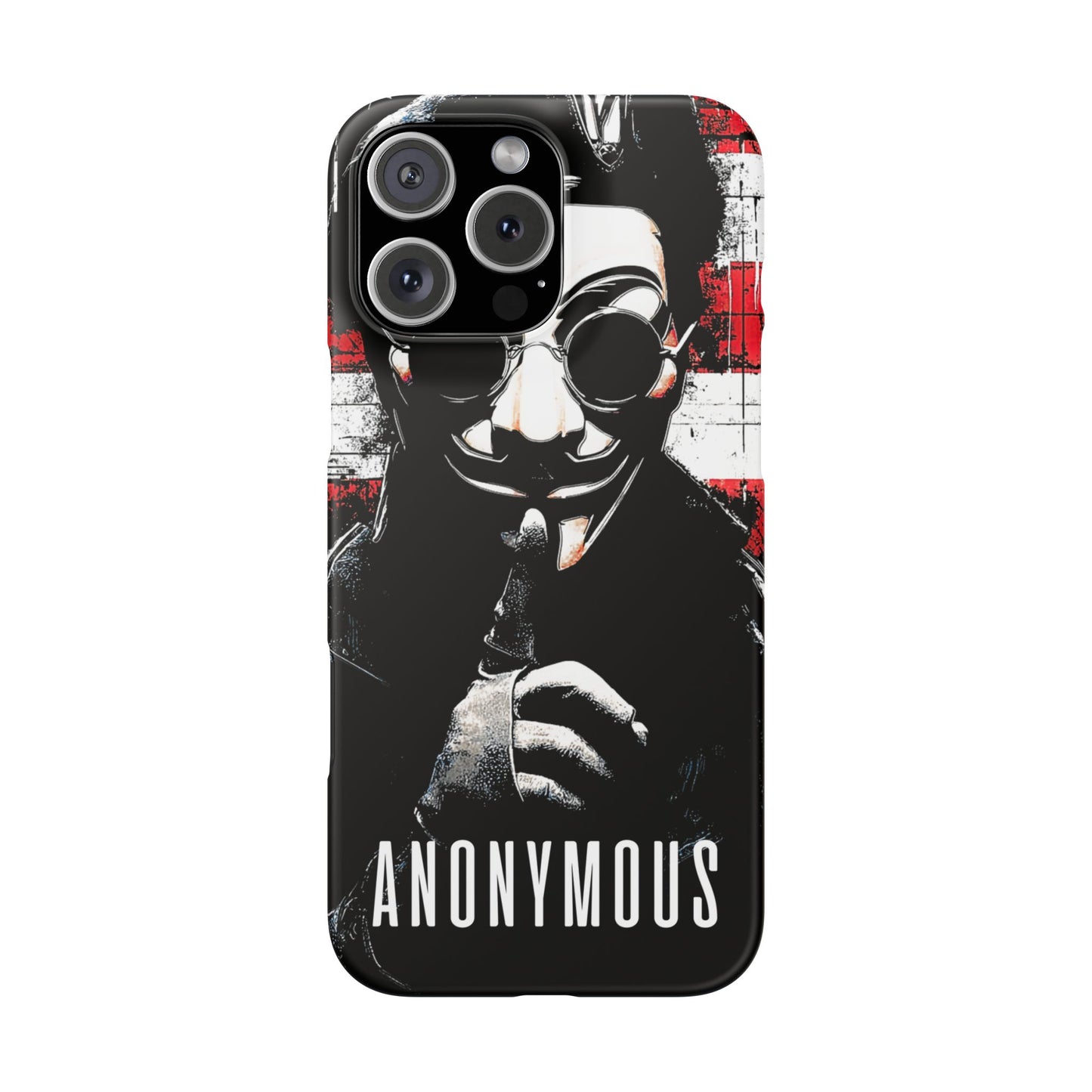 Anonimous & Guy Fawkes Art Snap Case and Protective Phone Cover For iPhone and Samsung