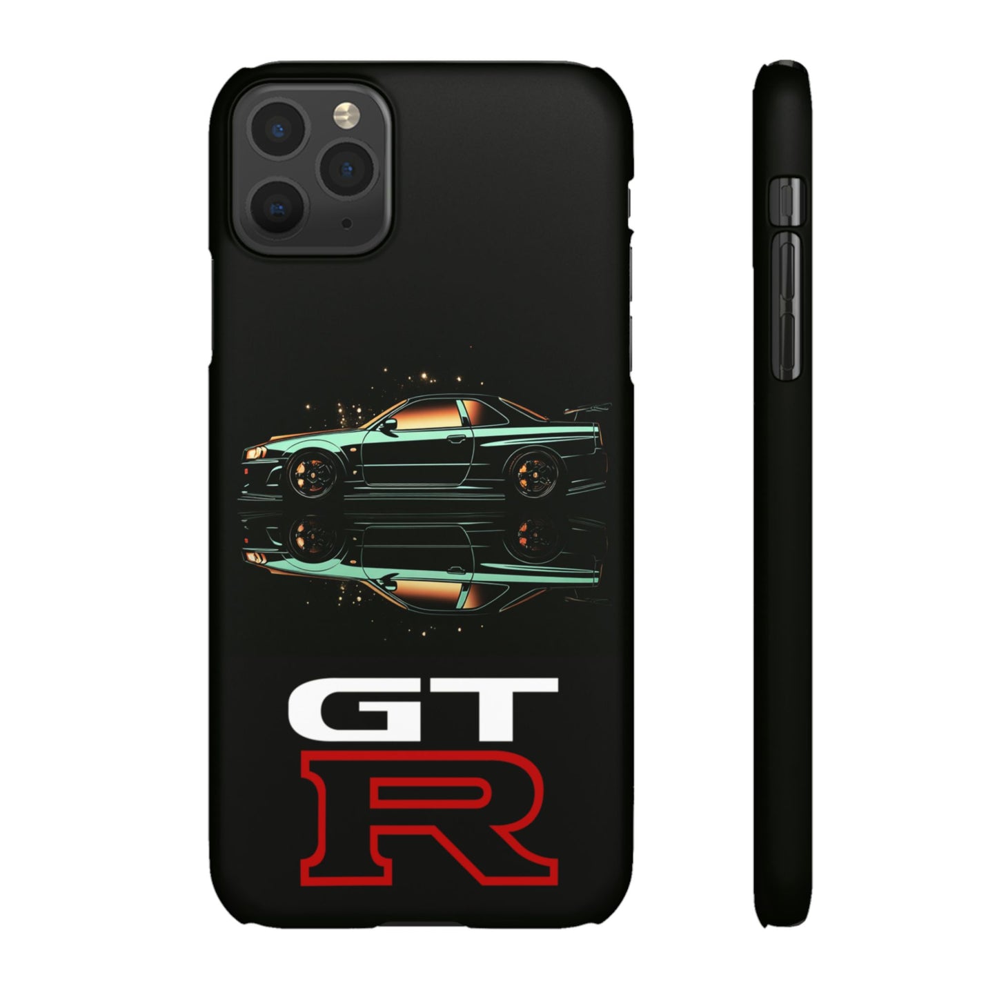Green Skyleine R34 GTR Art Snap Case and Protective Phone Cover For iPhone and Samsung