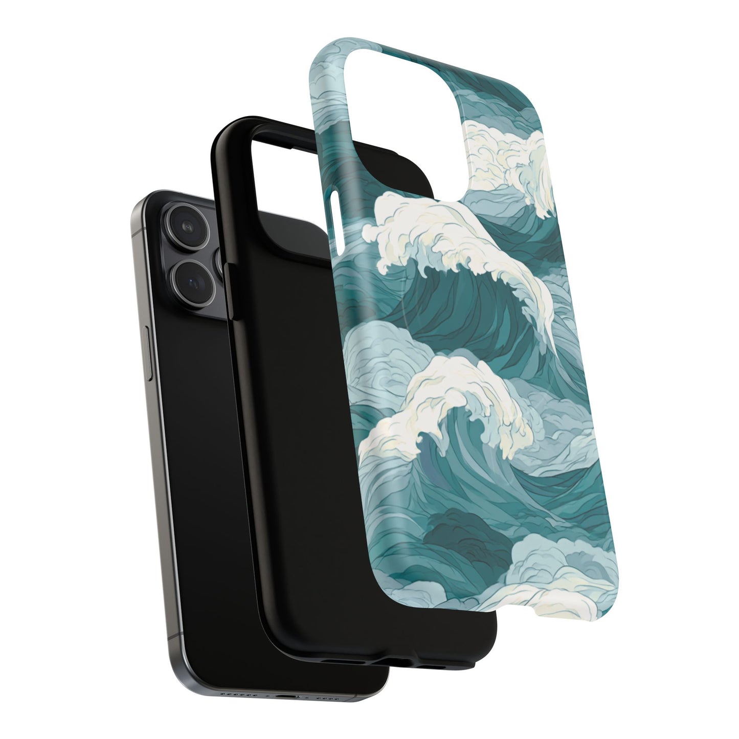 Phone Case — Ocean Wave Tough Magnetic Protective Cover