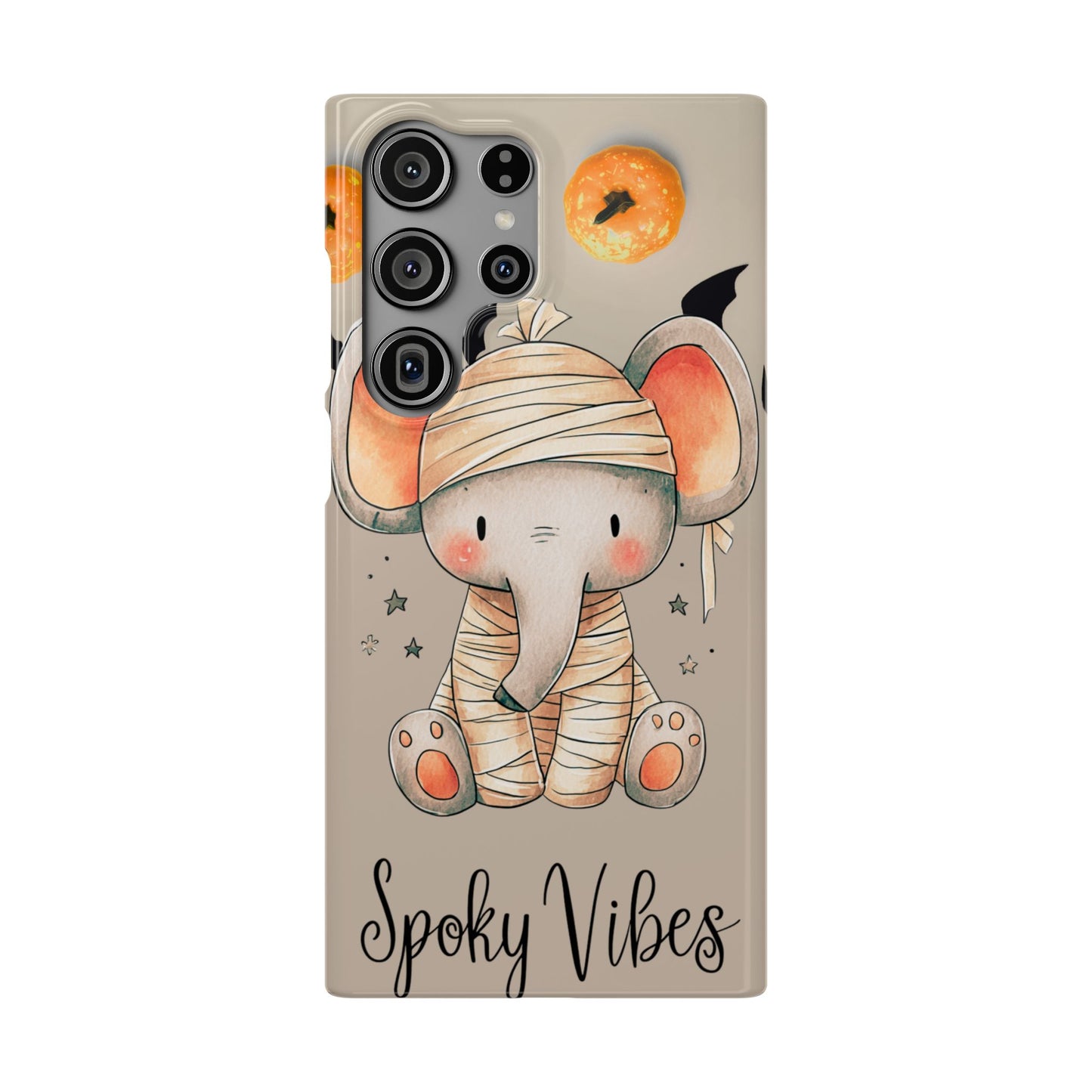 Halloween Vibe Elephant Snap Case for iPhone and Samsung
