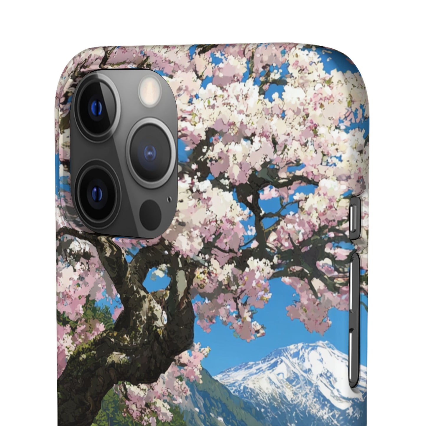 Nature-Inspired Snap Cases for Phone Protection, Floral Phone Covers, Cherry Blossom Aesthetic, Gifts for Nature Lovers, Spring Accessories