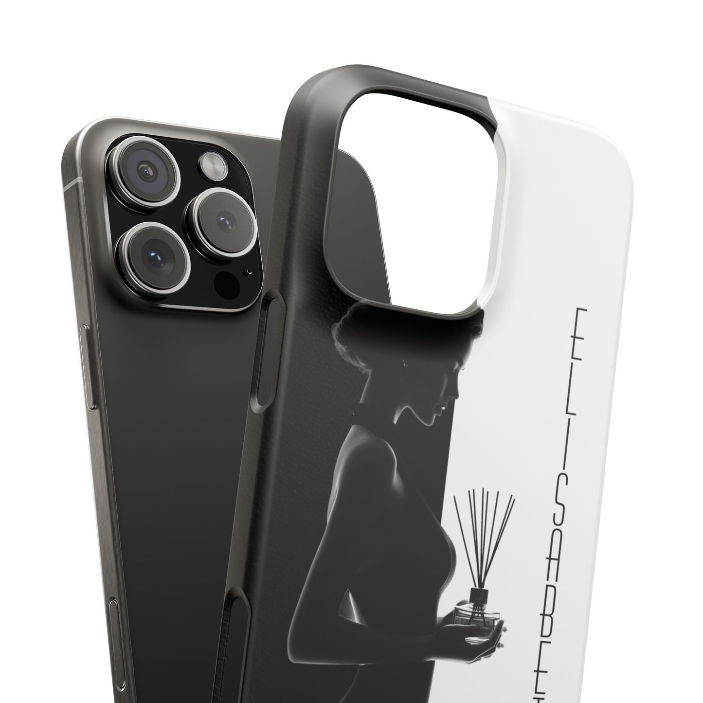 Custom Black and White Snap Case for Women Phone Cover for iPhone and Samsung